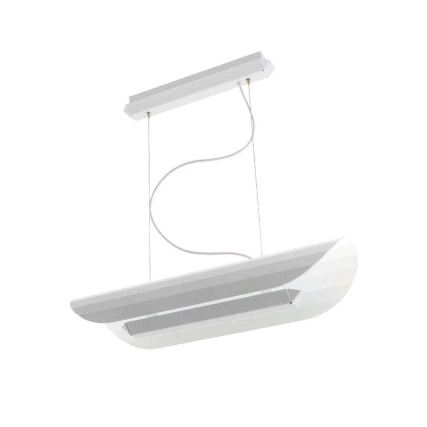 Lampa wisząca liniowa APOLIN biały