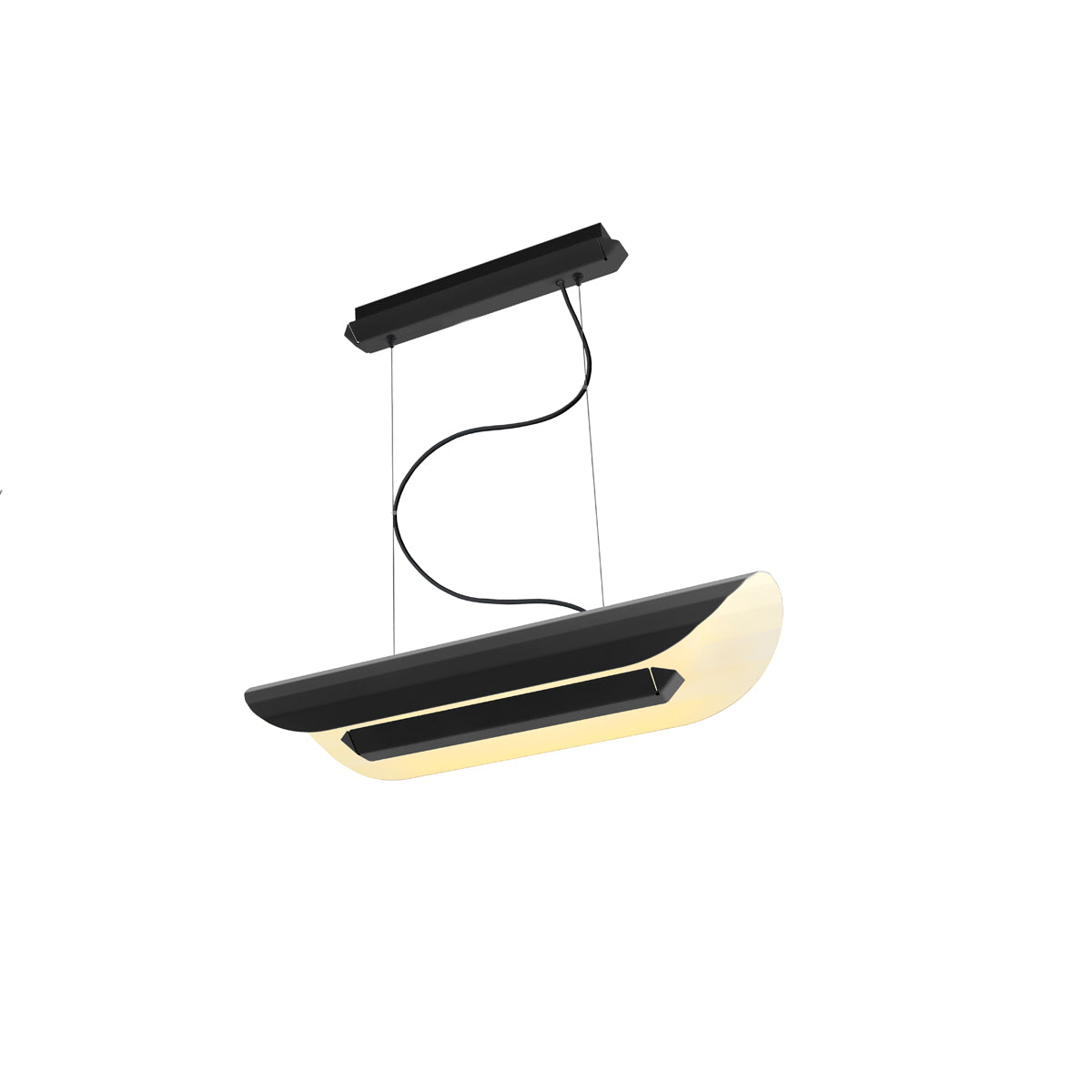 Lampa wisząca liniowa APOLIN czarny