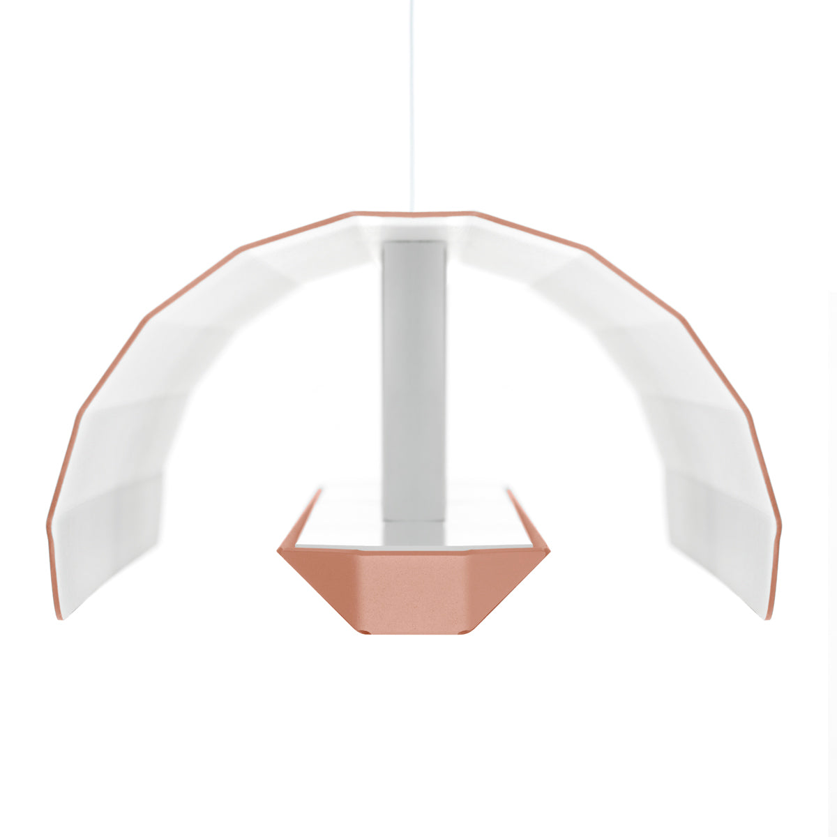 Lampa wisząca liniowa APOLIN złamany róż