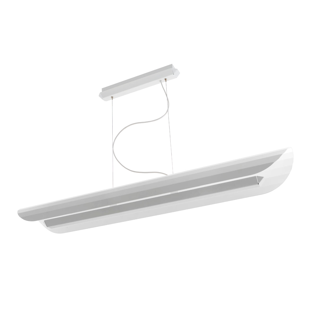 Lampa wisząca liniowa APOLIN biały