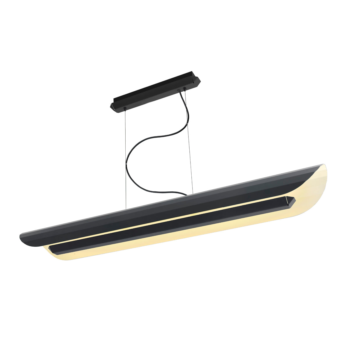 Lampa wisząca liniowa APOLIN czarny