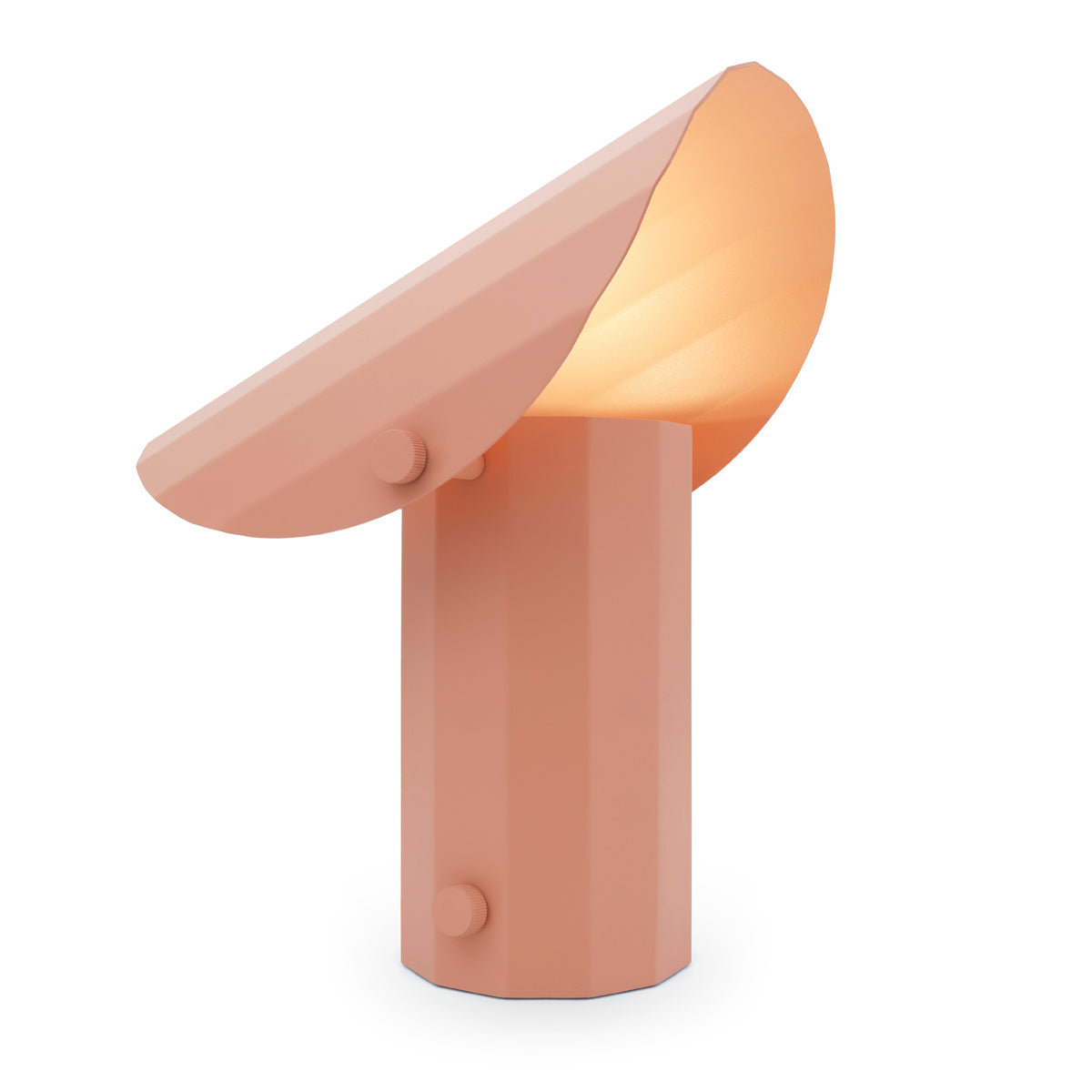 Tischlampe APOLIN gebrochenes Rosa