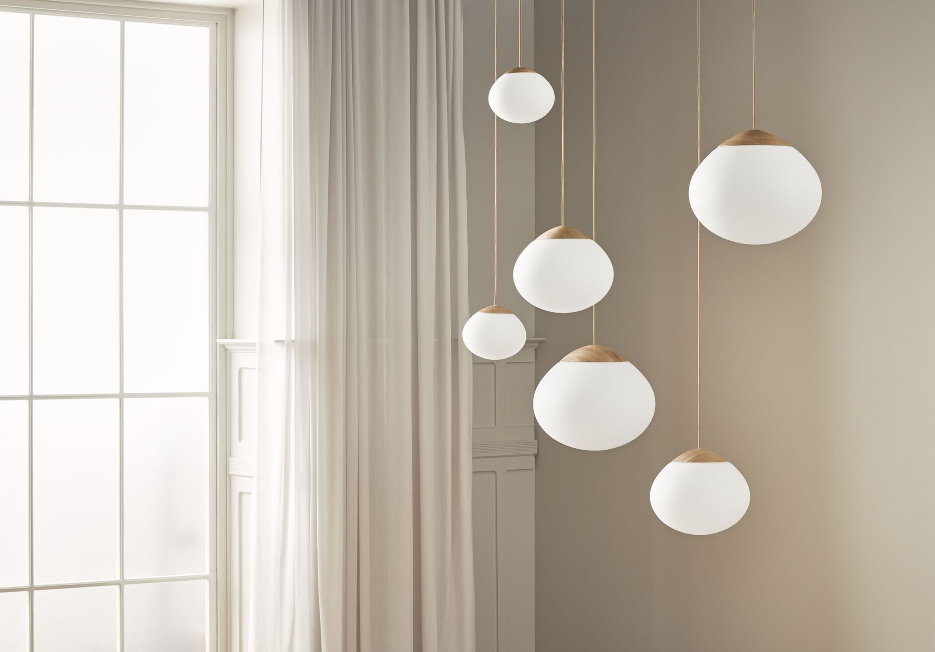 Lampa wisząca ACORN biały