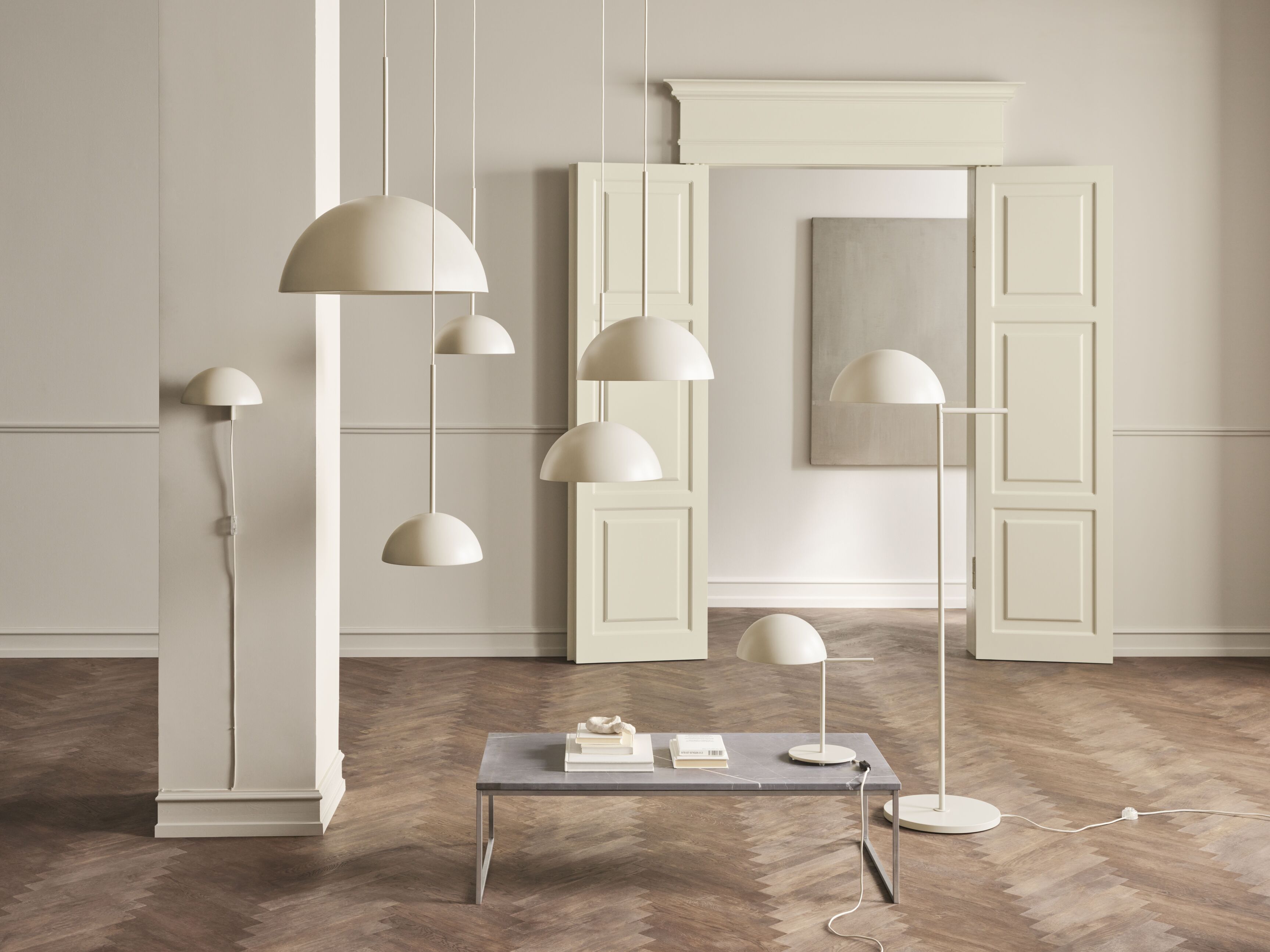 Lampa podłogowa ALUNA czarny