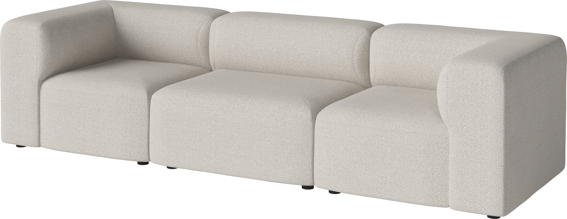 Sofa 3-modułowa ANGLE tapicerowany