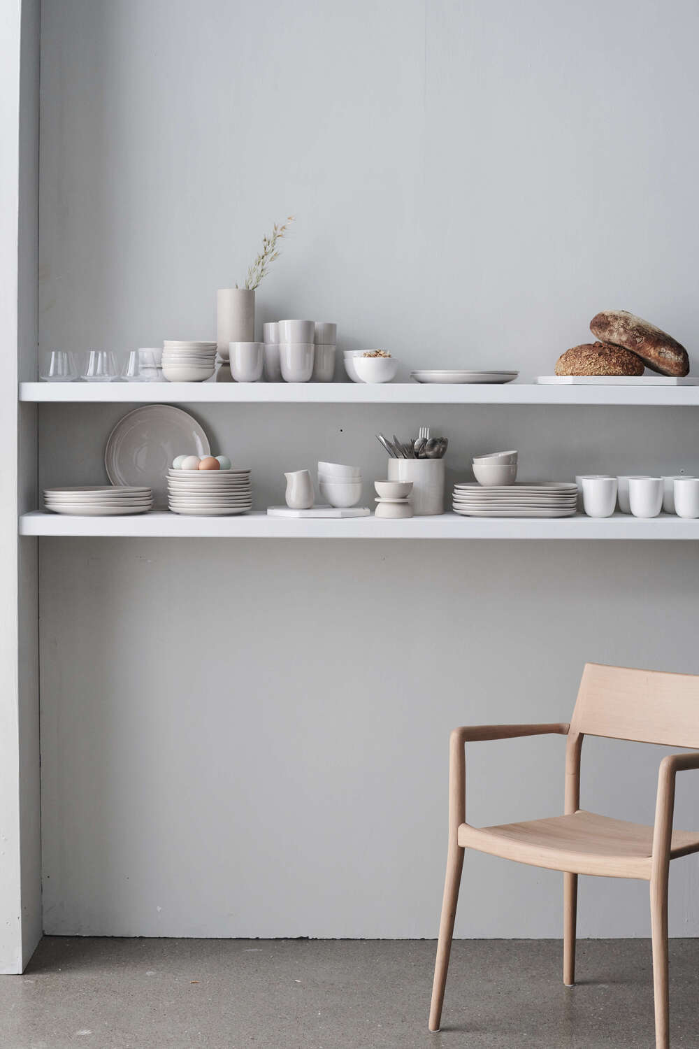 Dzbanek ARCS beżowa porcelana