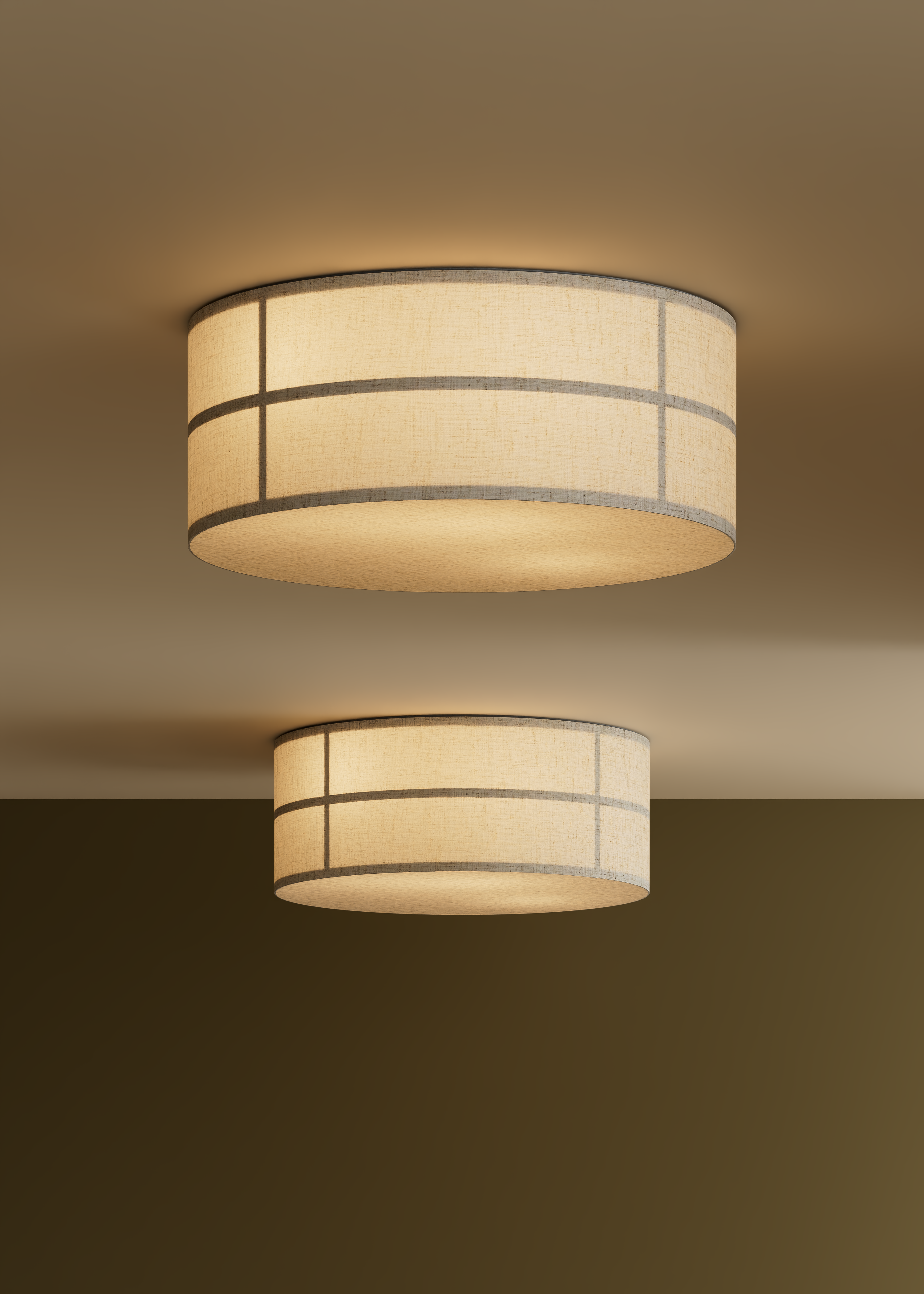 Lampa sufitowa HASHIRA len
