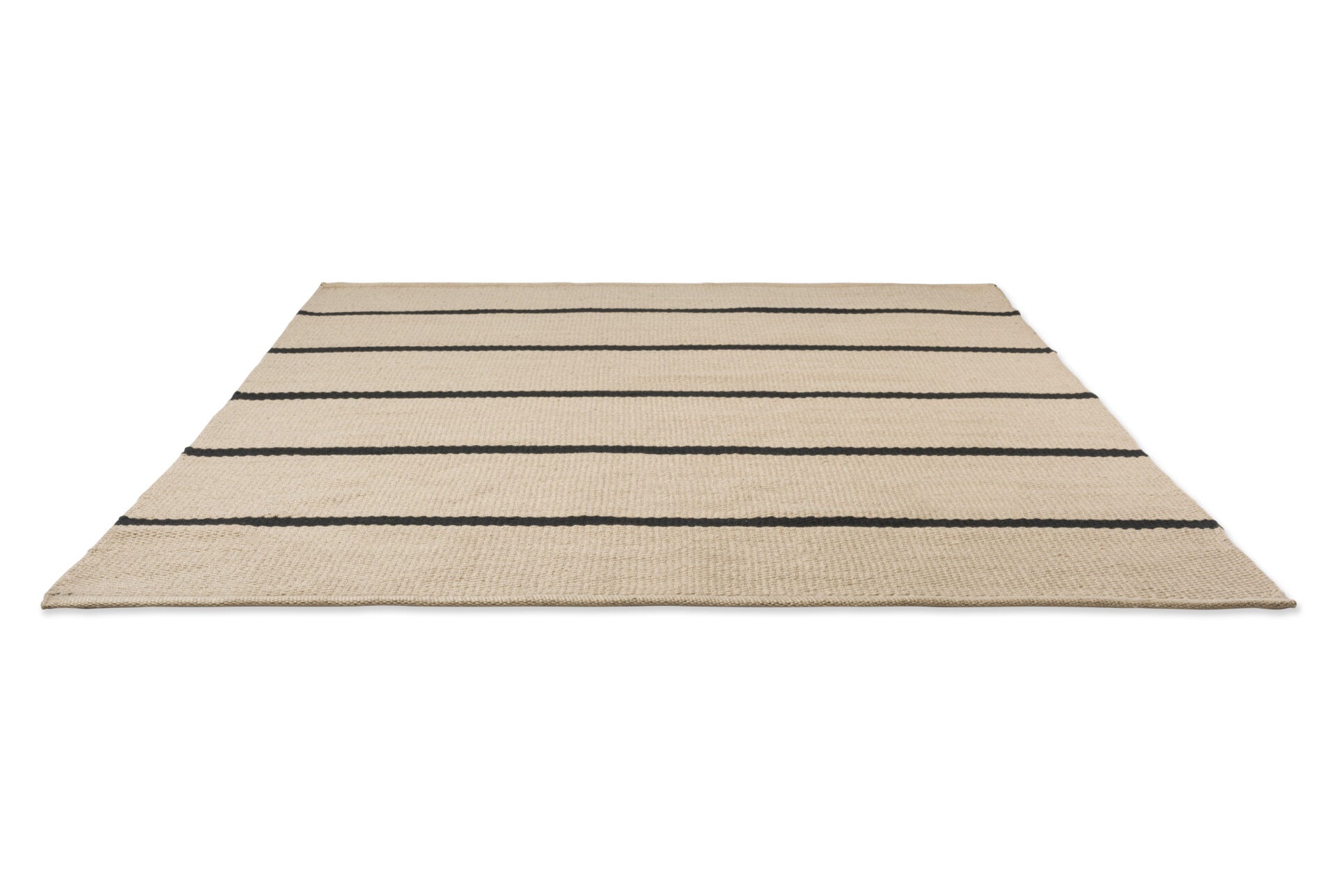 Dywan zewnętrzny DECK beżowy z czarnym