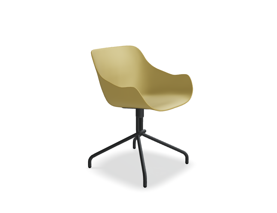 Swivel chair Baltic Basic metal base