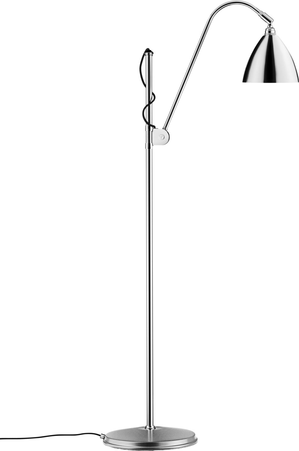 Lampa podłogowa do czytania BESTLITE BL3 chrom