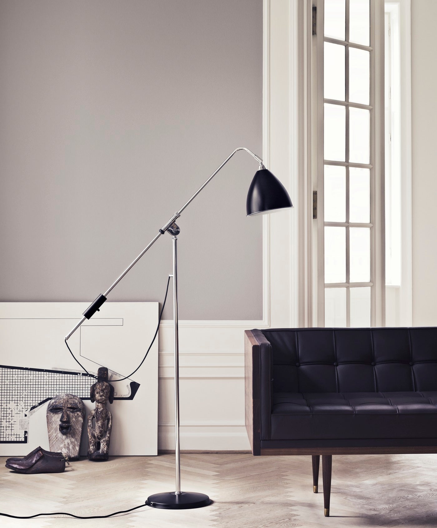 BESTLITE BL4 Brass Reading Floor Lamp