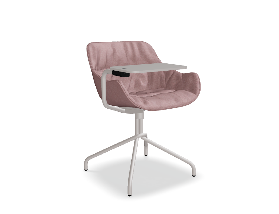 Swivel chair Baltic soft duo metal base