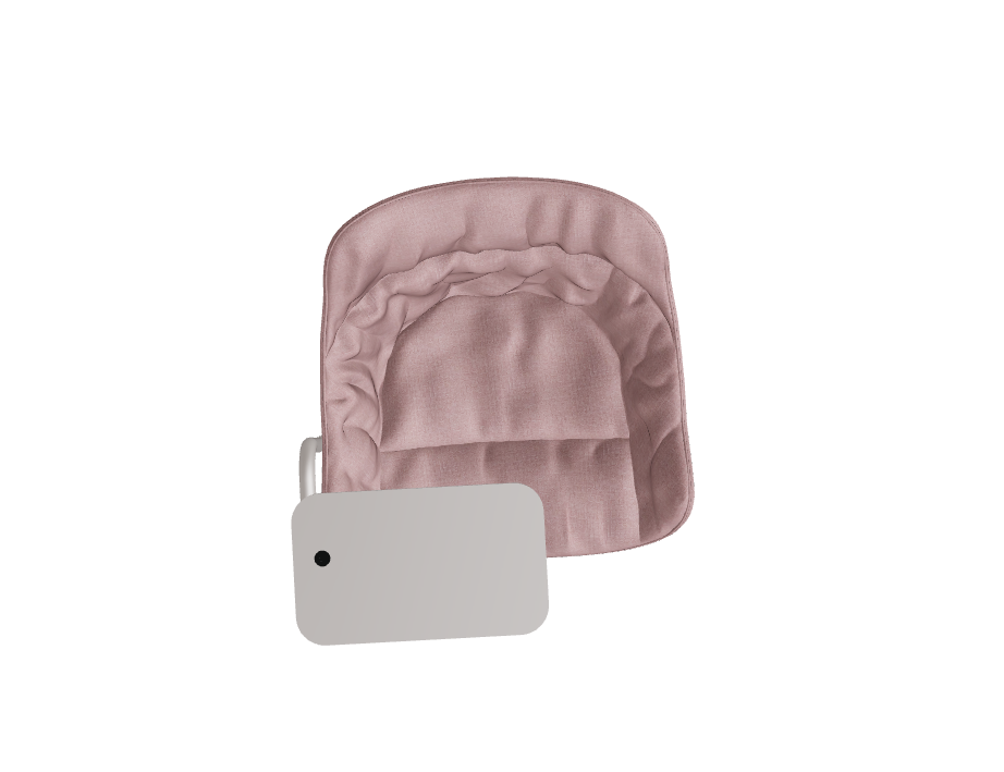 Swivel chair Baltic soft duo metal base