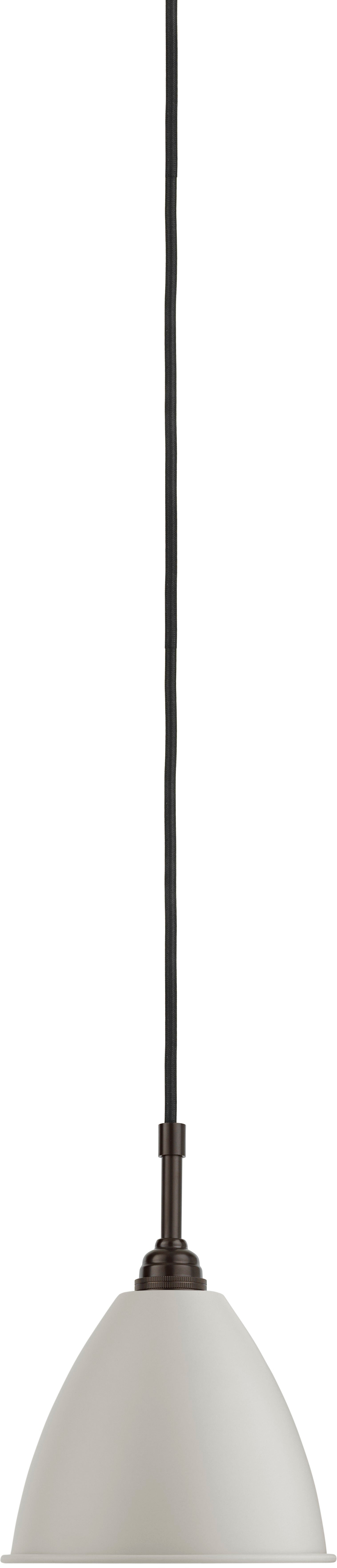 Lampa wisząca BESTLITE BL9 czarny z kremowym kloszem