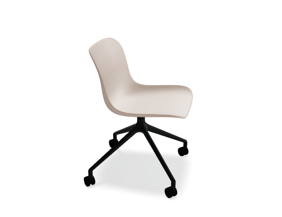 Swivel chair Baltic 2 Basic aluminum base with wheels