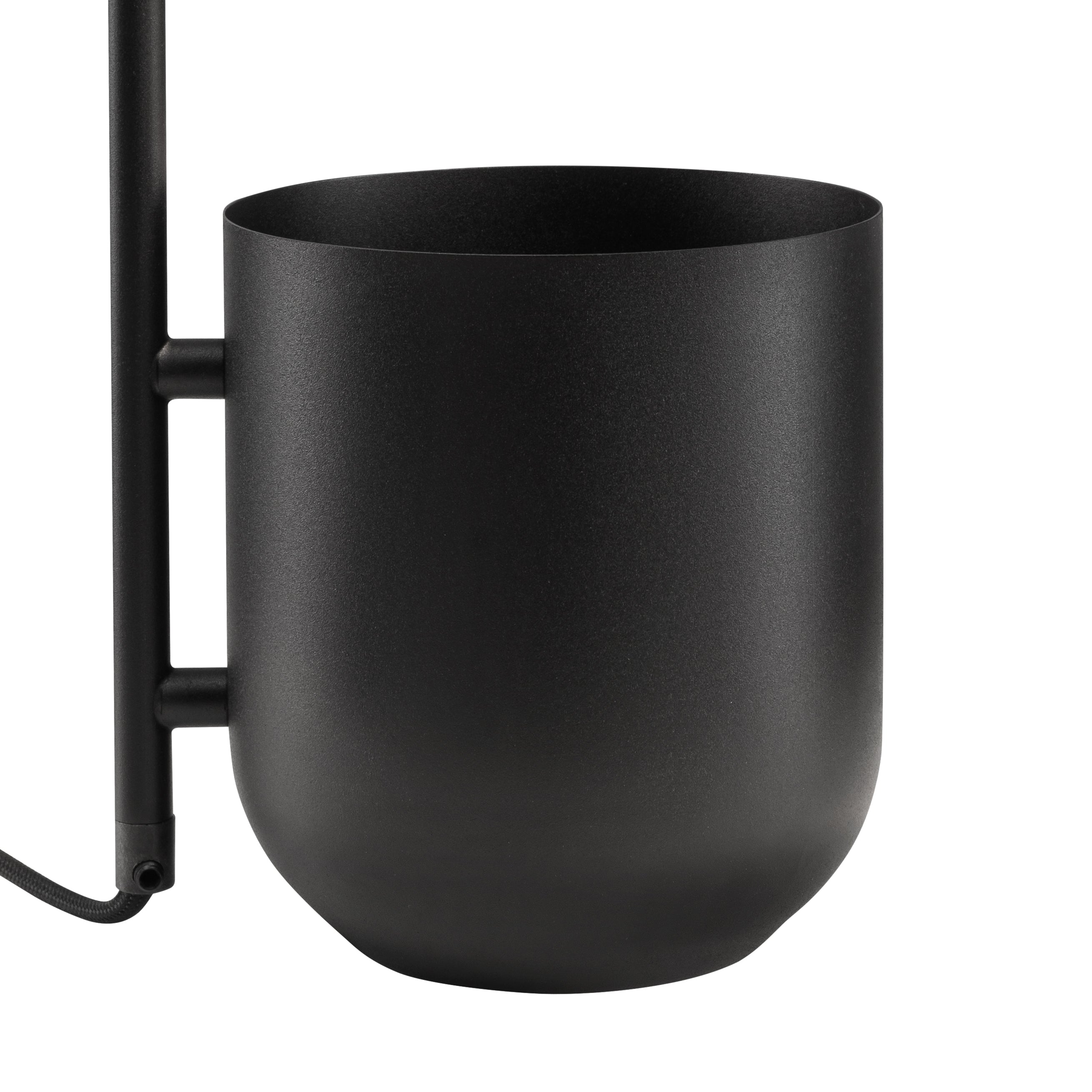 Schreibtischlampe BOTANICA WOOD schwarz