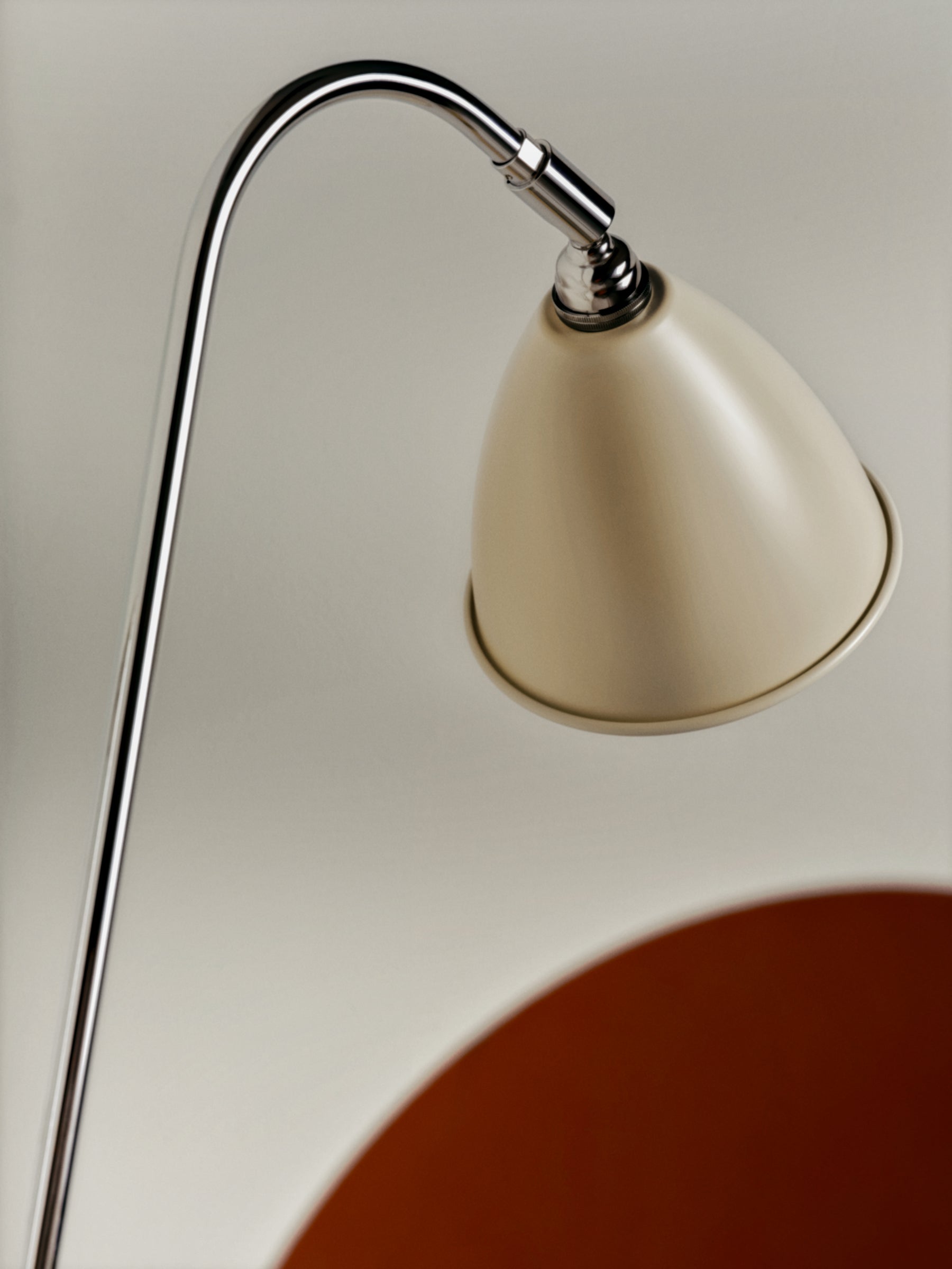 Lampa ścienna z wysięgnikiem regulowana BESTLITE BL5 czarny z porcelanowym kloszem