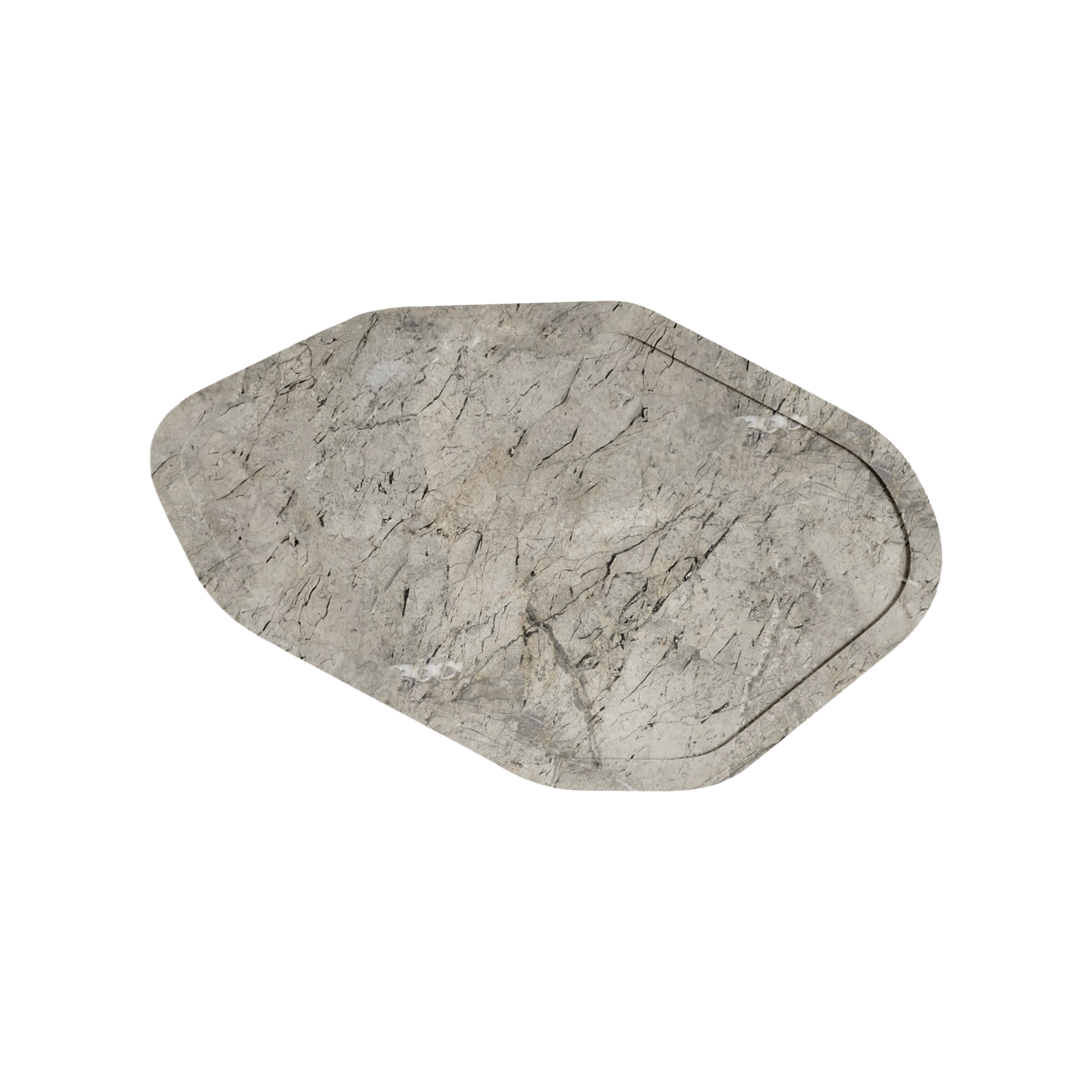 Taca VERGE 03 gray marble