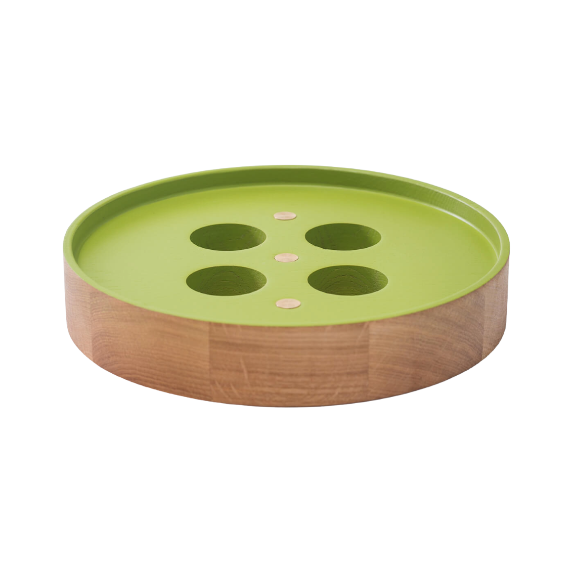 ENLIGHTENMENT 4 tealight holder green
