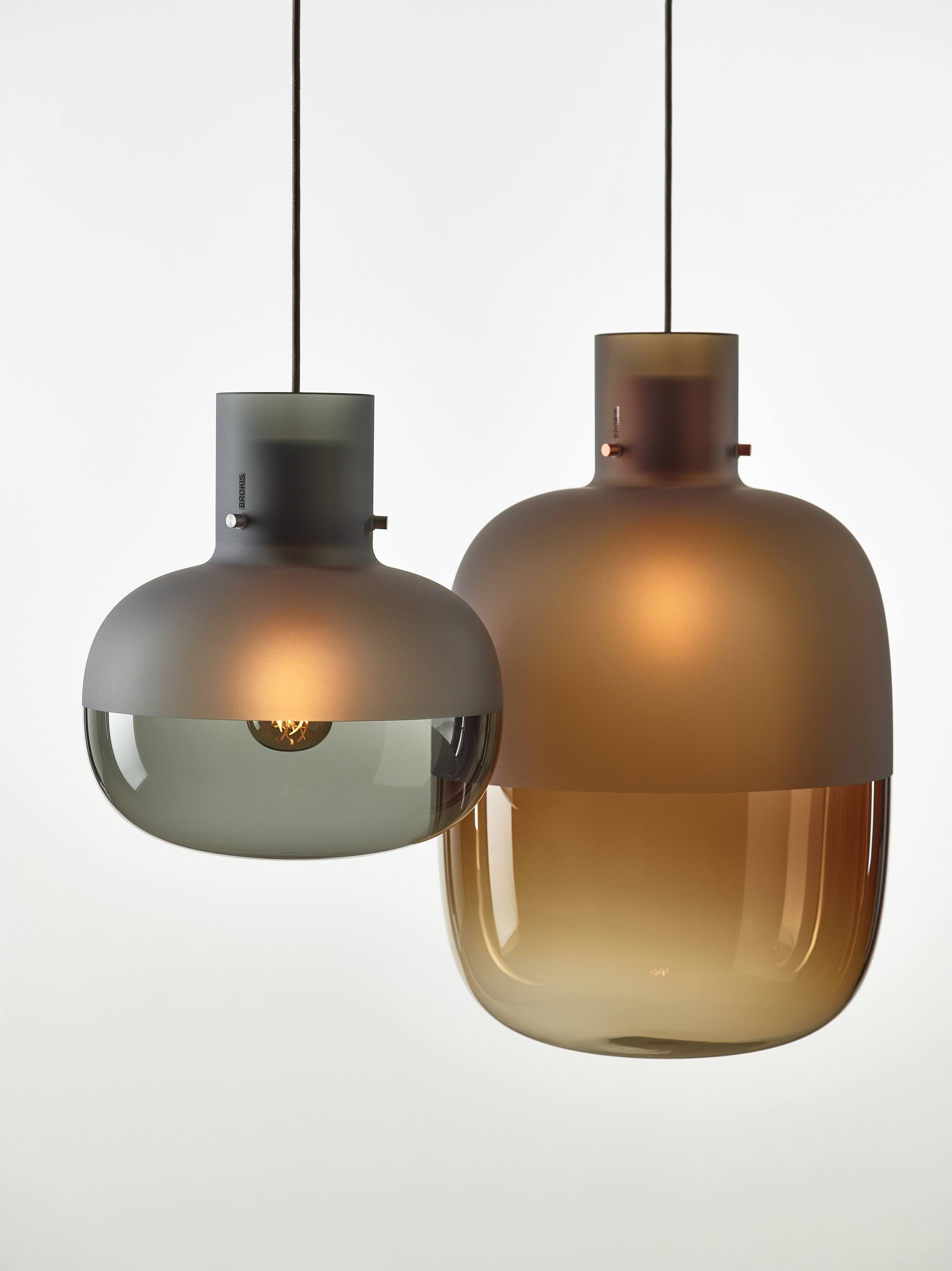 Hanging lamp awa large inflatable glass