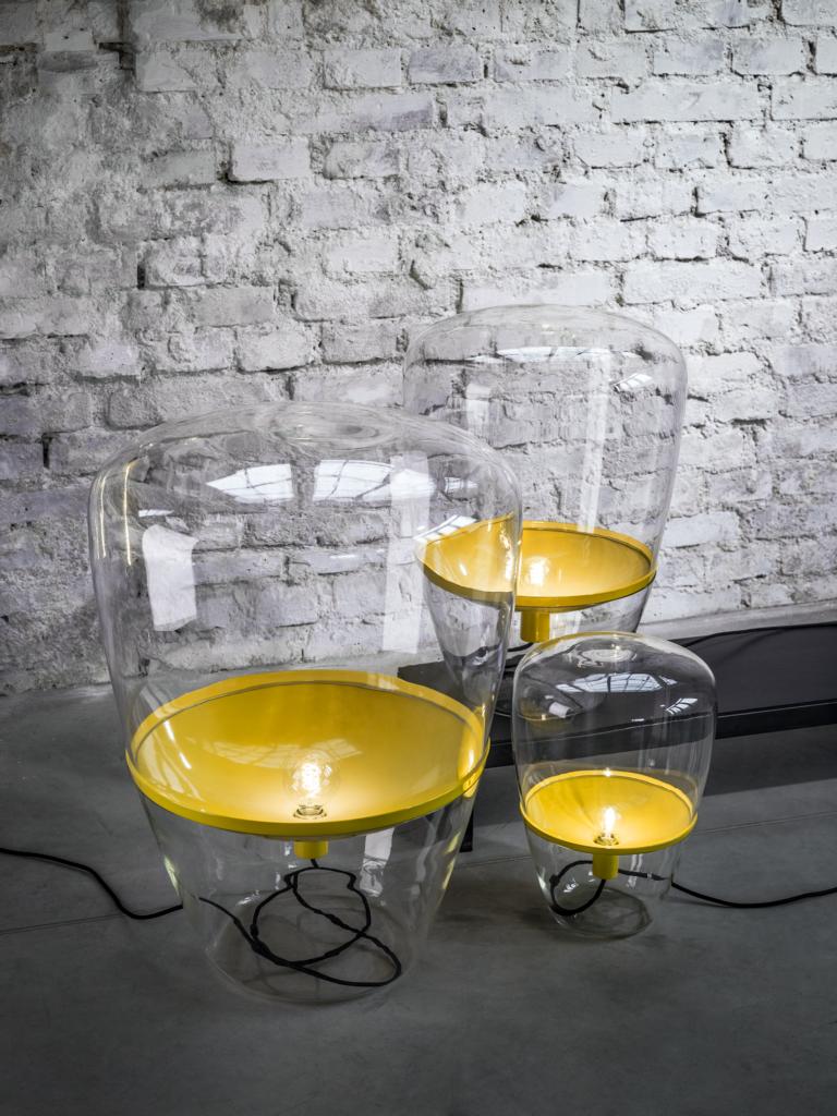 Lampa podłogowa BALLOONS dmuchane szkło
