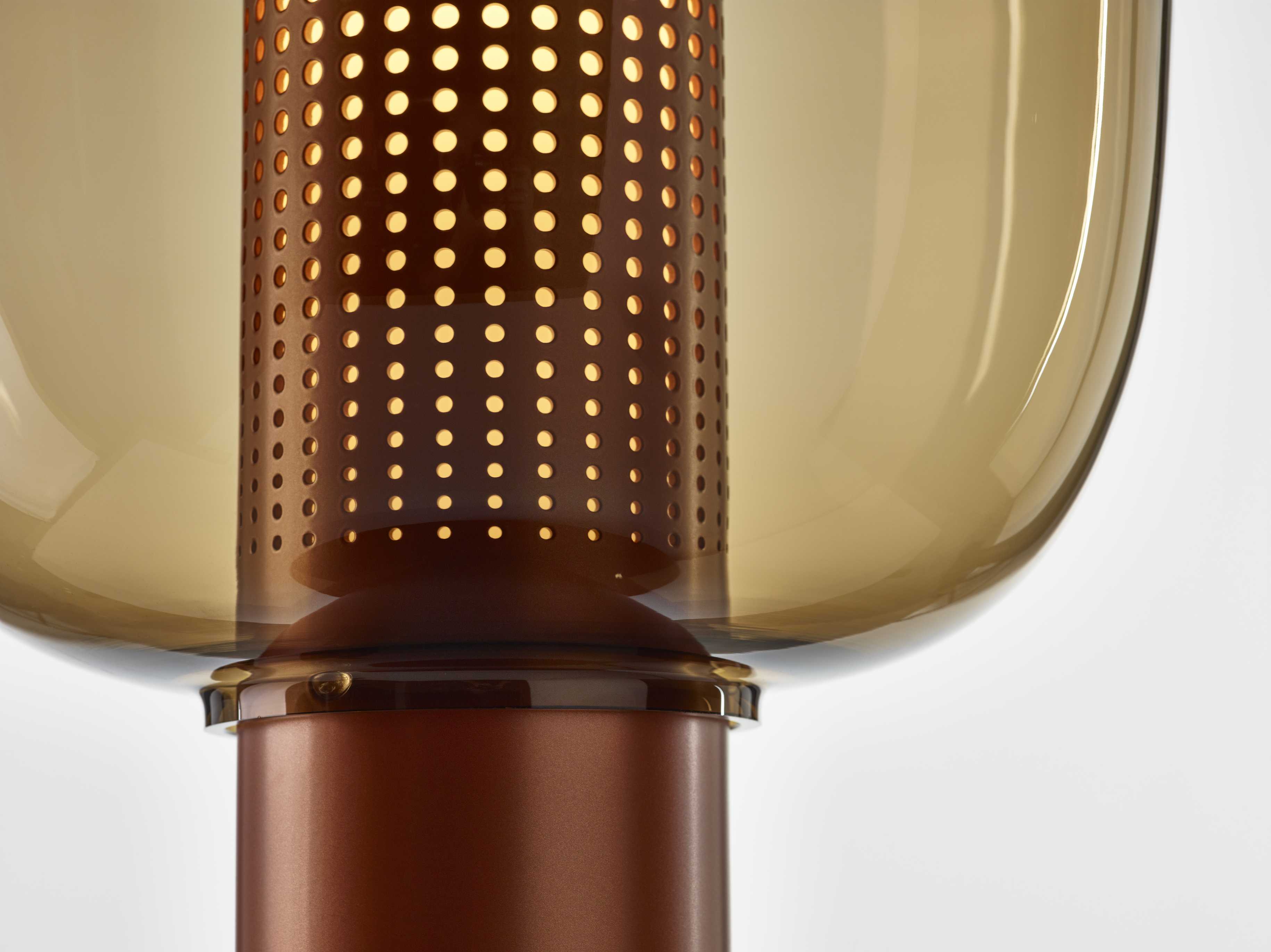 Bonbori Lampe aufblasbares Glas