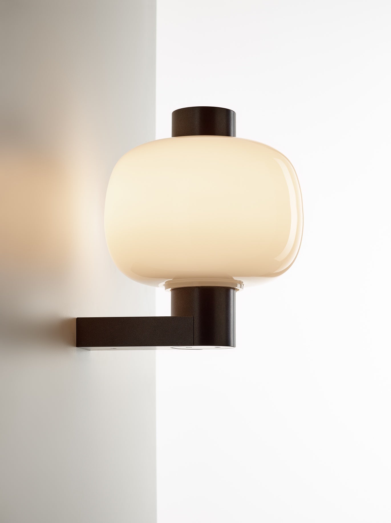 Bonbori Wandlampe aufblasbares Glas