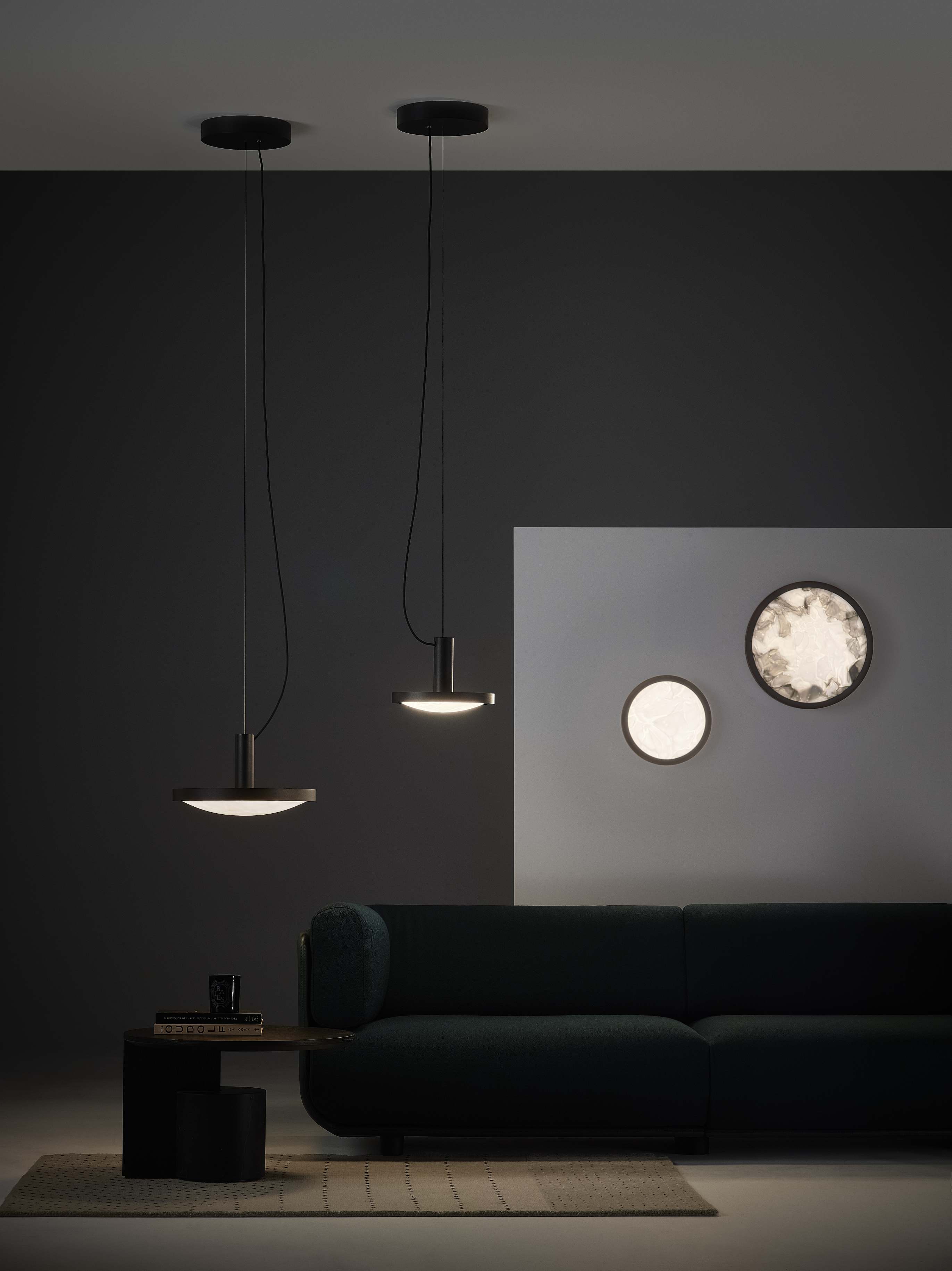 Lampa wisząca CONVEX szkło Brokisglass