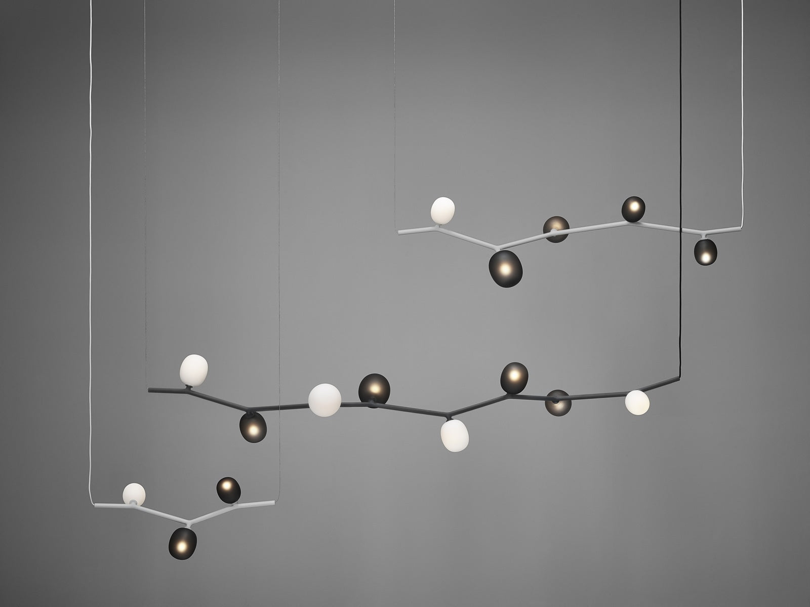Lampa wisząca IVY - HORIZONTAL szkło matowe
