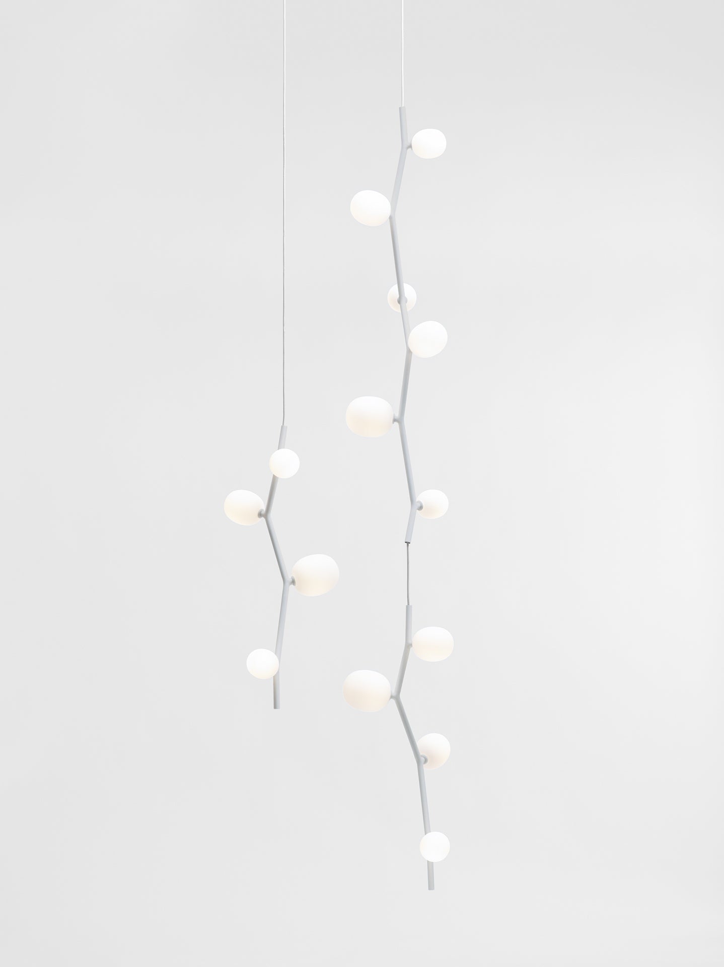 Lampa wisząca IVY - VERTICAL szkło matowe