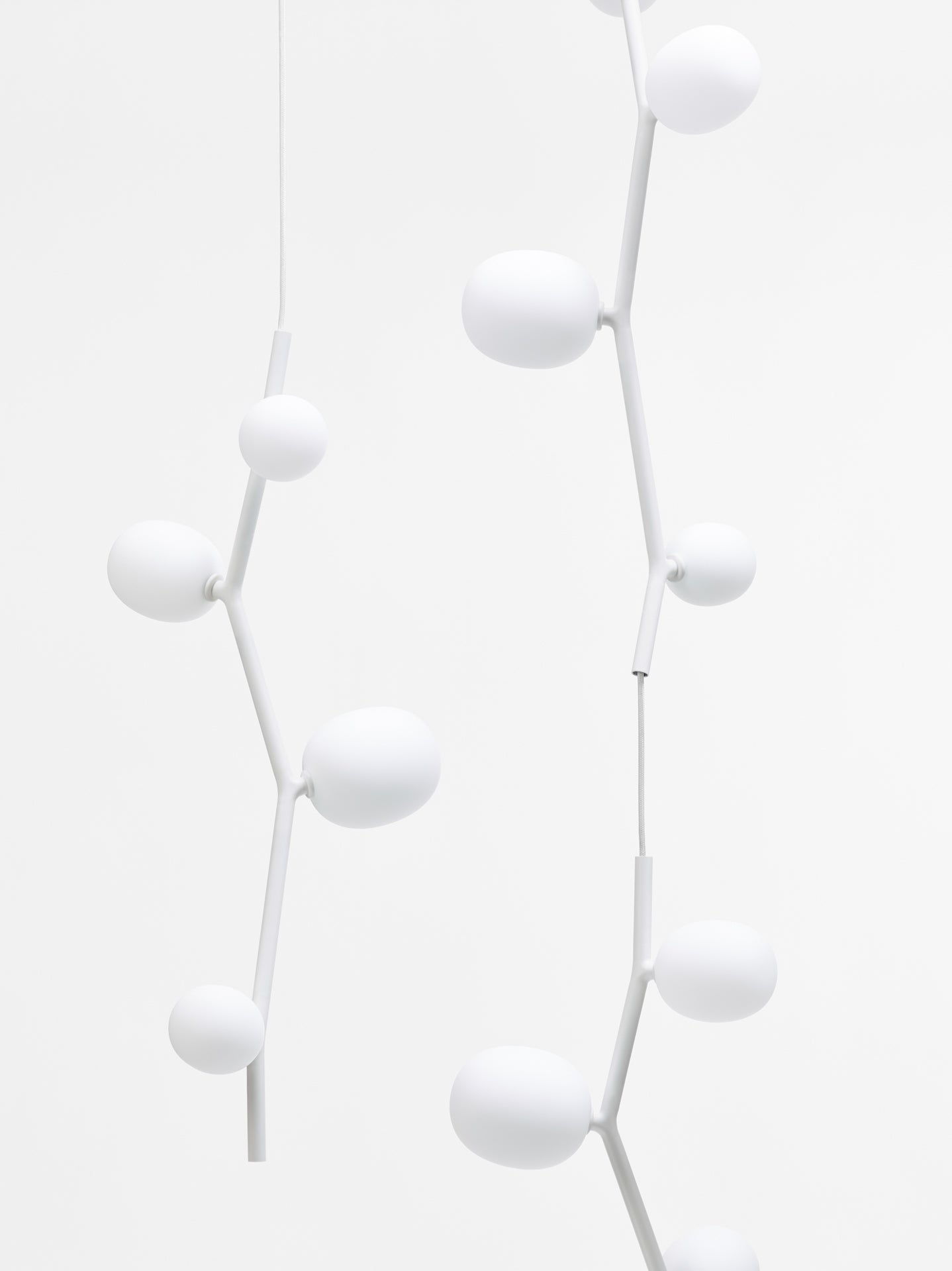 Lampa wisząca IVY - VERTICAL szkło matowe