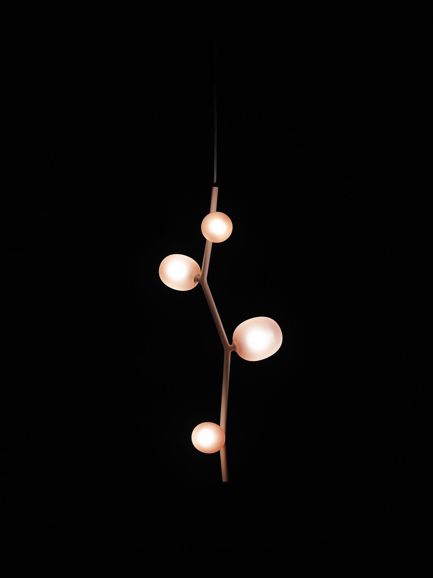 Lampa wisząca IVY - VERTICAL szkło matowe