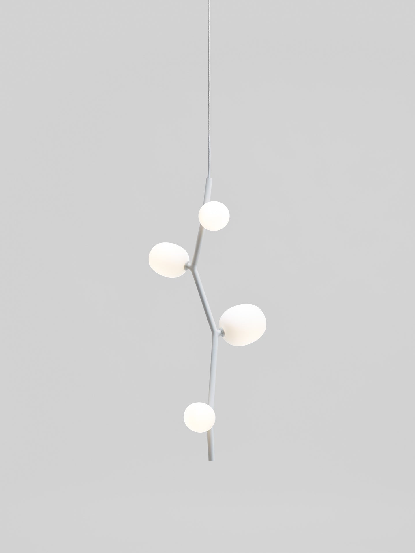 Lampa wisząca IVY - VERTICAL szkło matowe