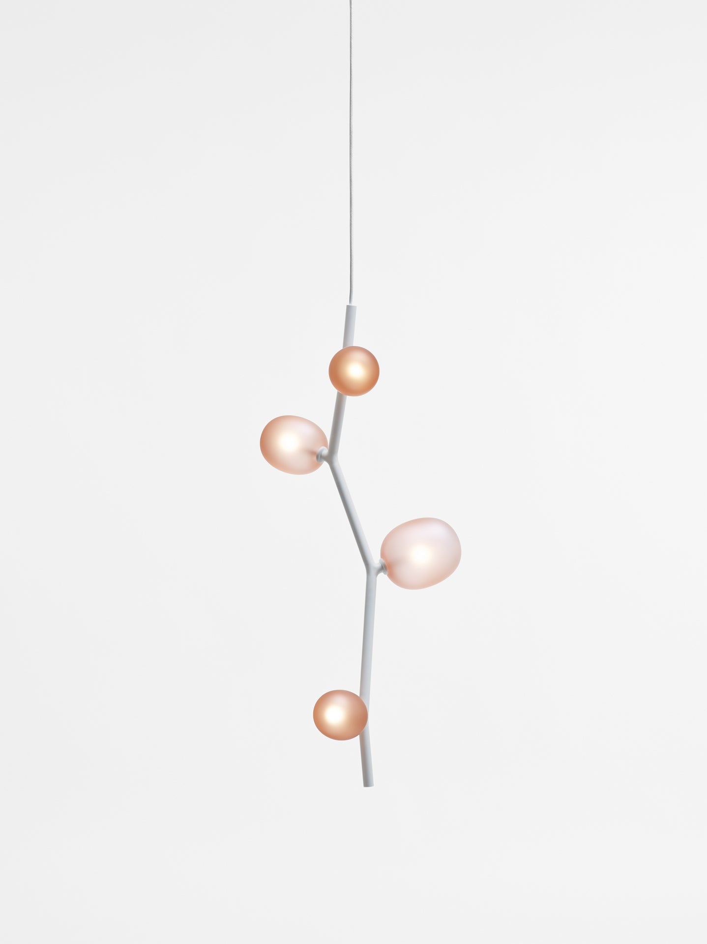 Lampa wisząca IVY - VERTICAL szkło matowe