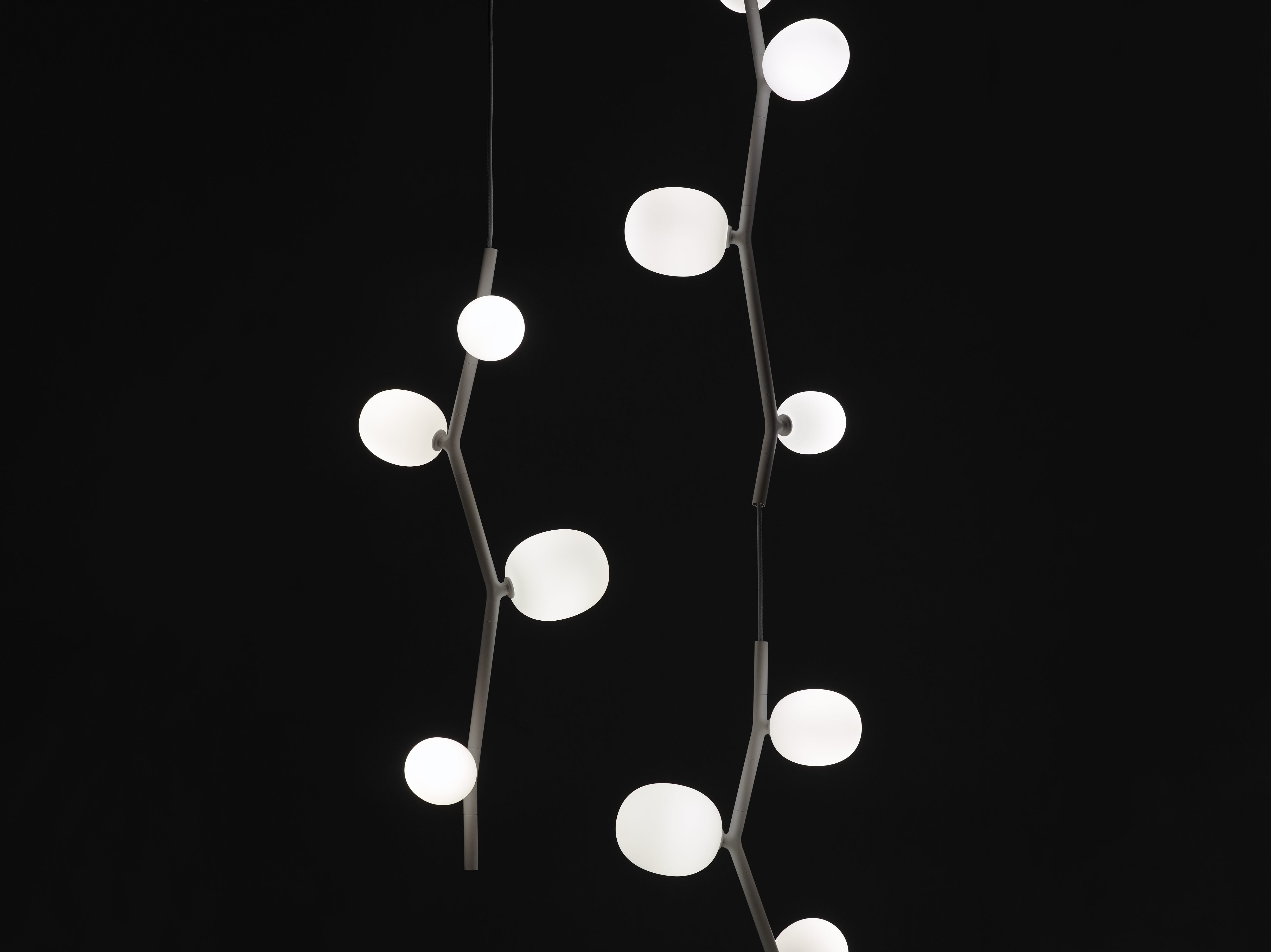 Lampa wisząca IVY - VERTICAL szkło matowe