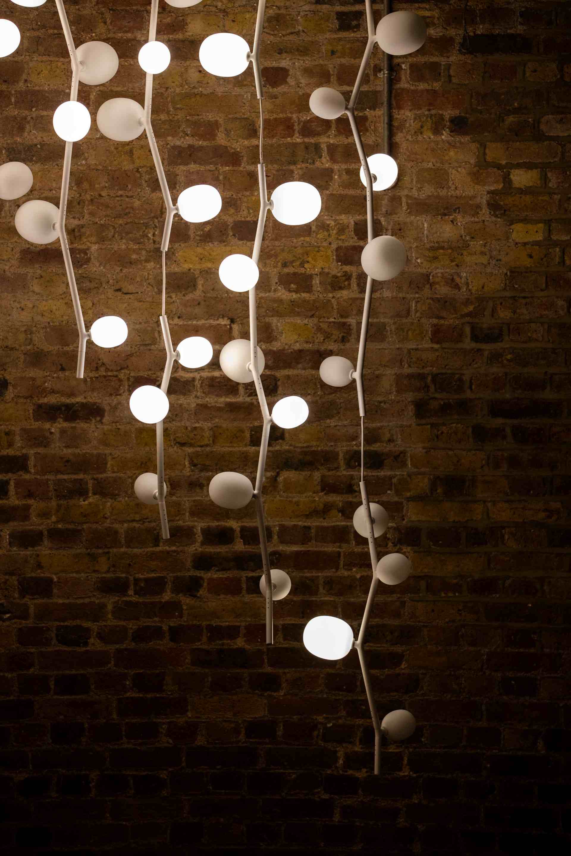 Lampa wisząca IVY - VERTICAL szkło matowe