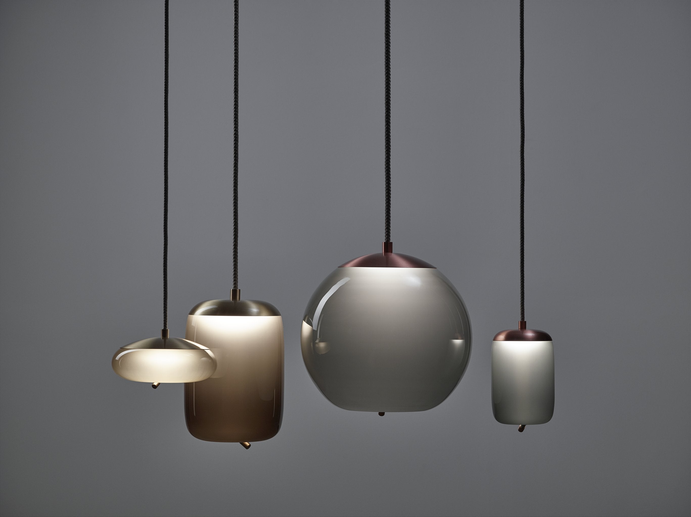 Lampa wisząca KNOT SMALL - SFERA szklana