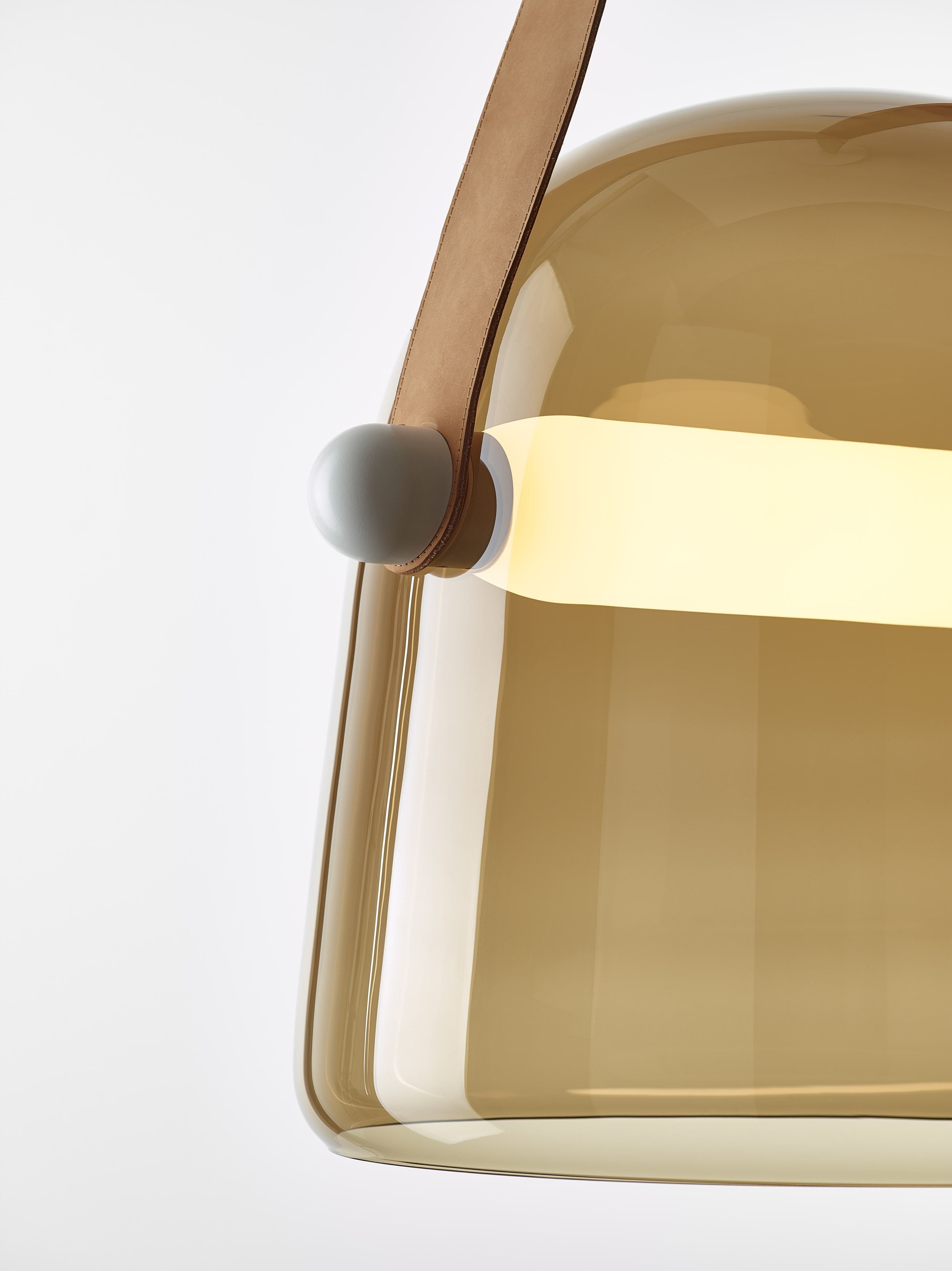 Lampa wisząca MONA biała podsufitka