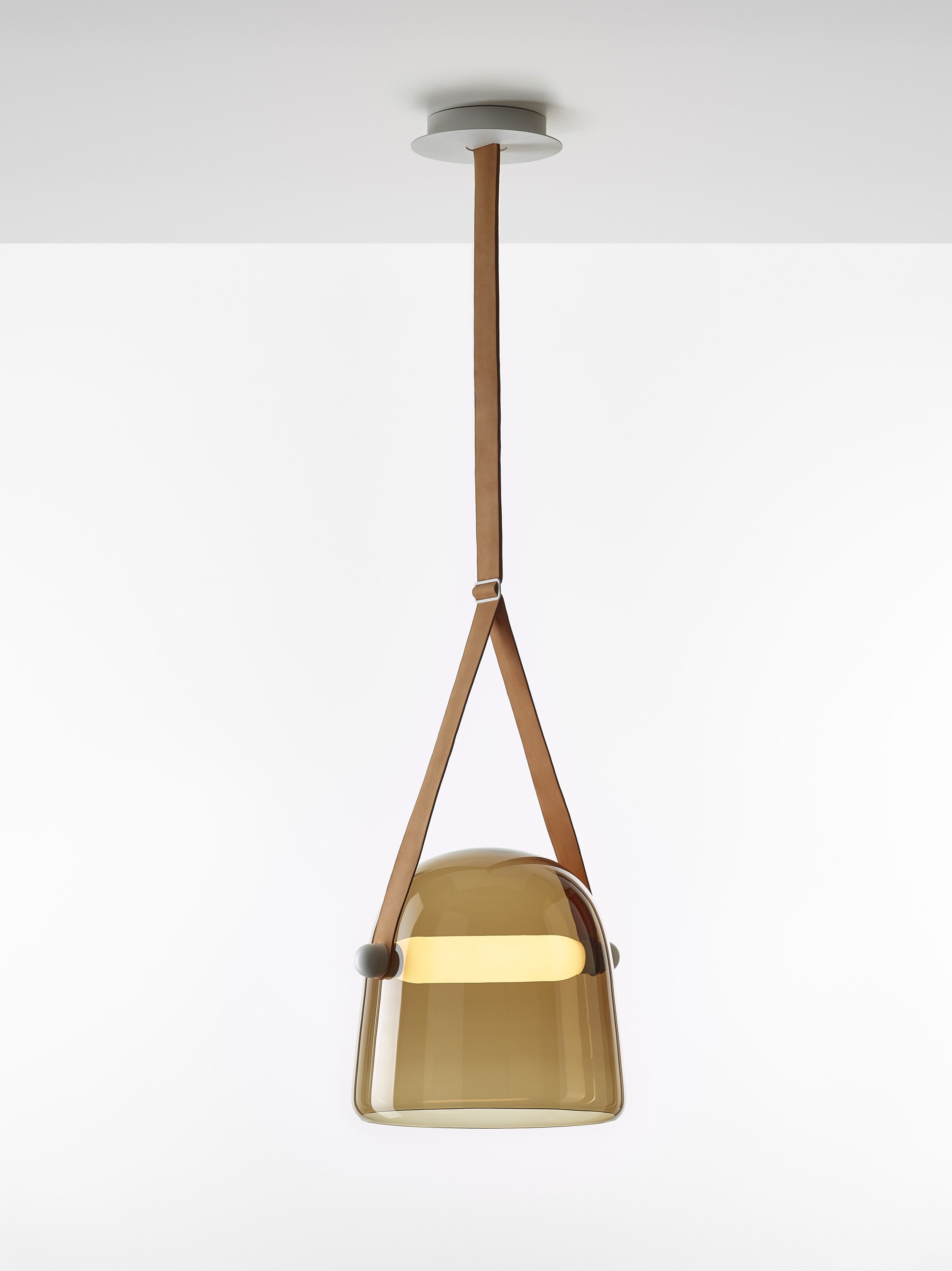 Lampa wisząca MONA biała podsufitka
