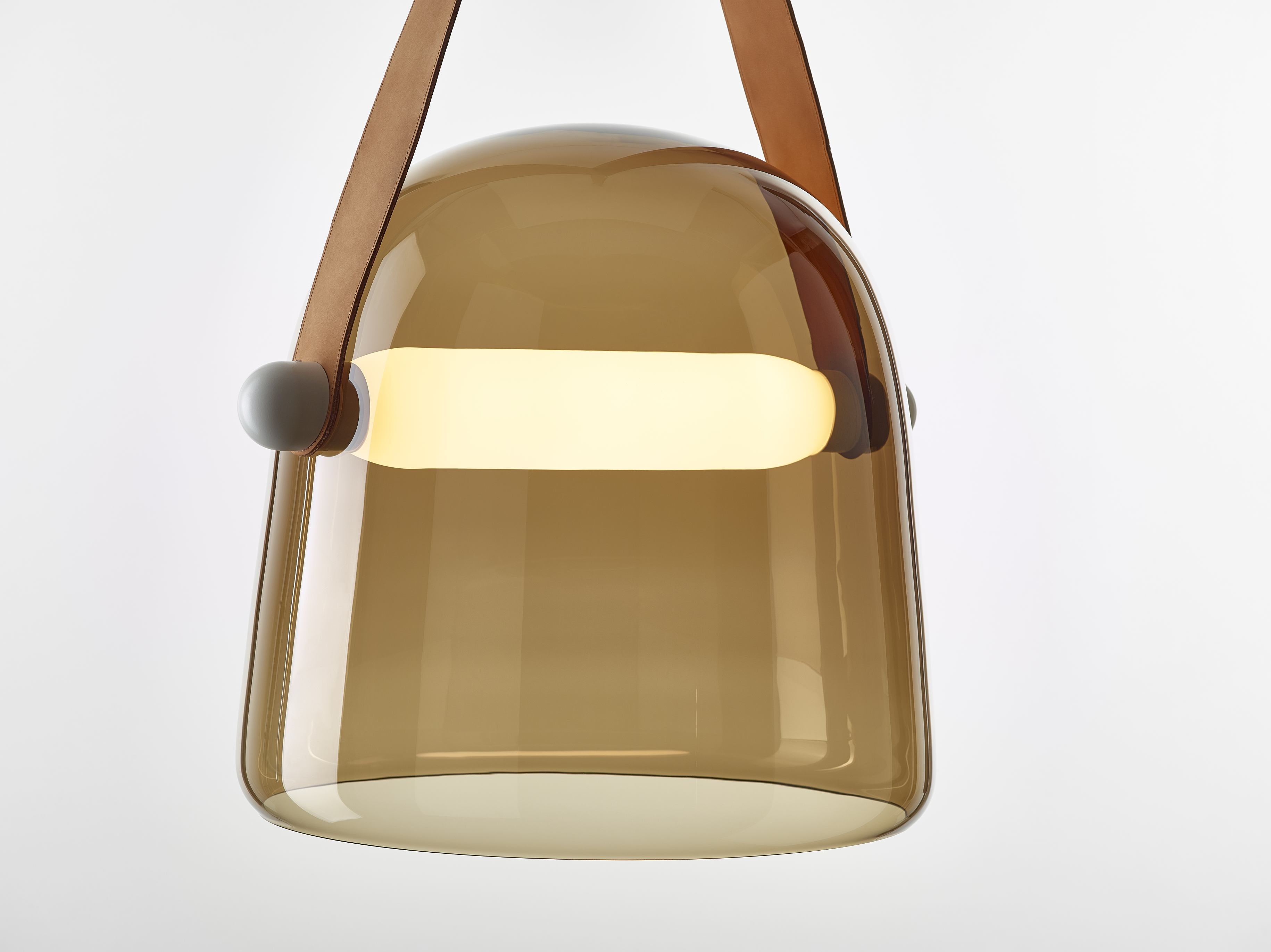 Lampa wisząca MONA biała podsufitka