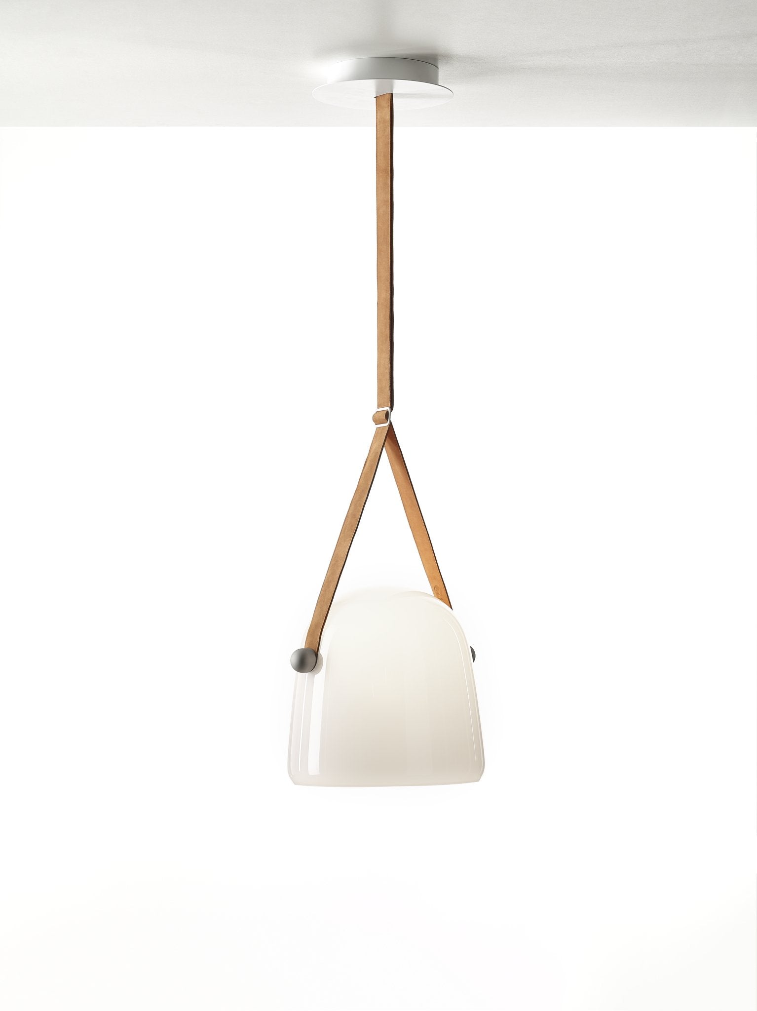 Lampa wisząca MONA biała podsufitka