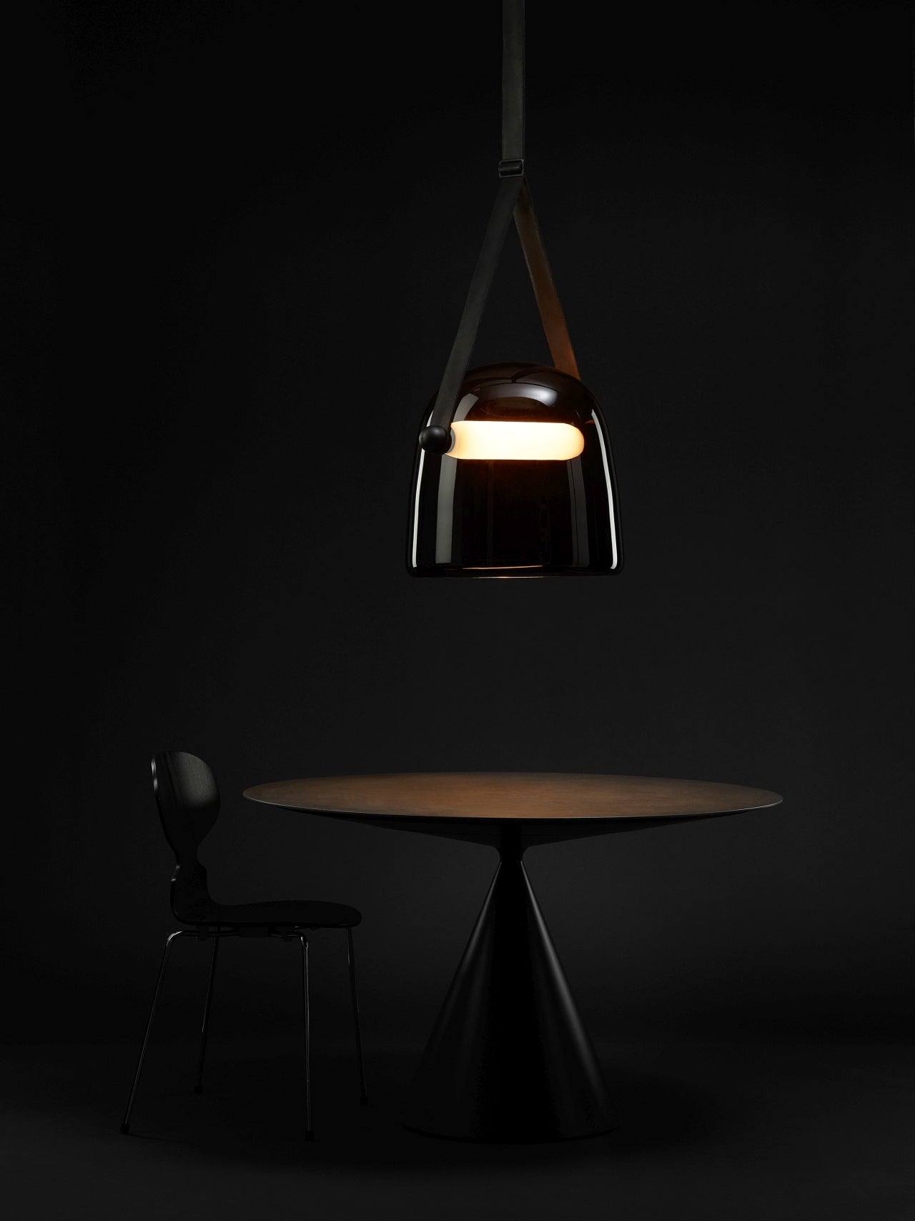 Lampa wisząca MONA biała podsufitka