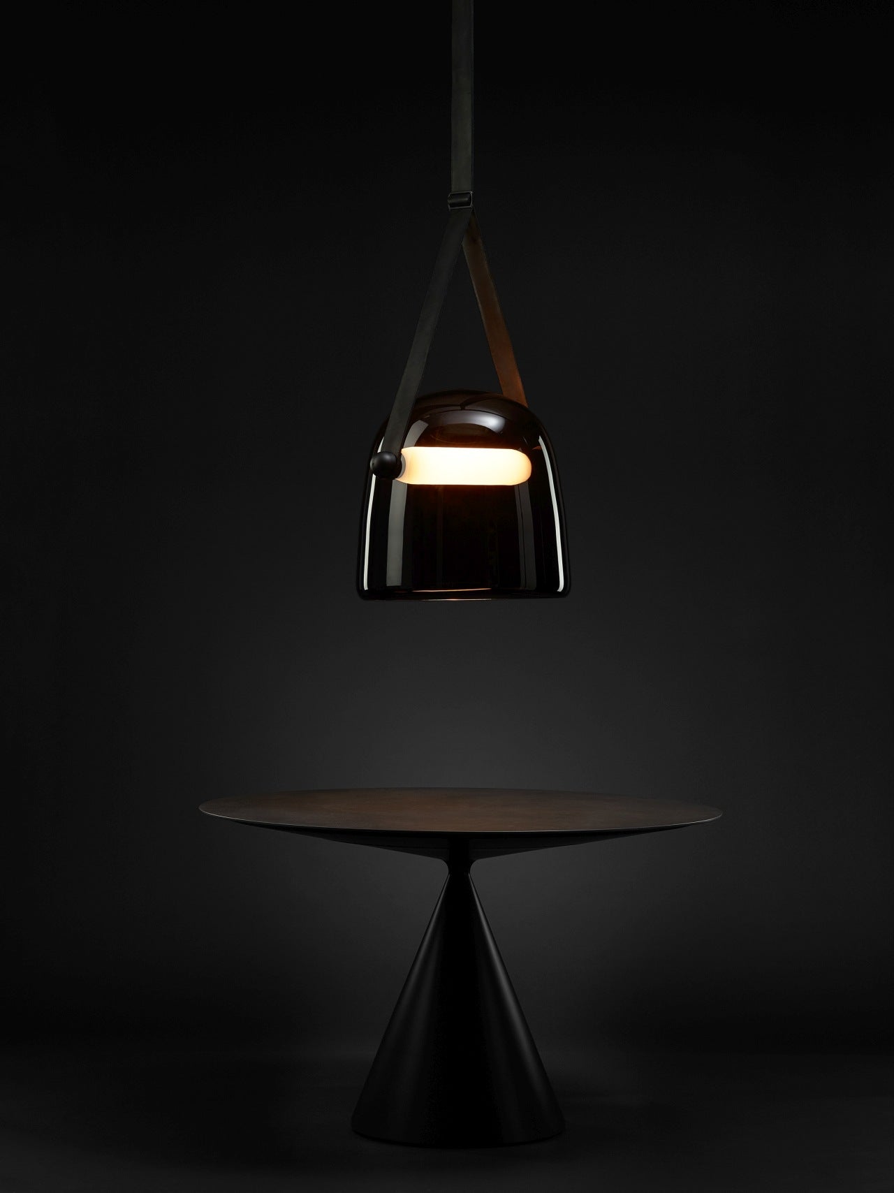Lampa wisząca MONA biała podsufitka