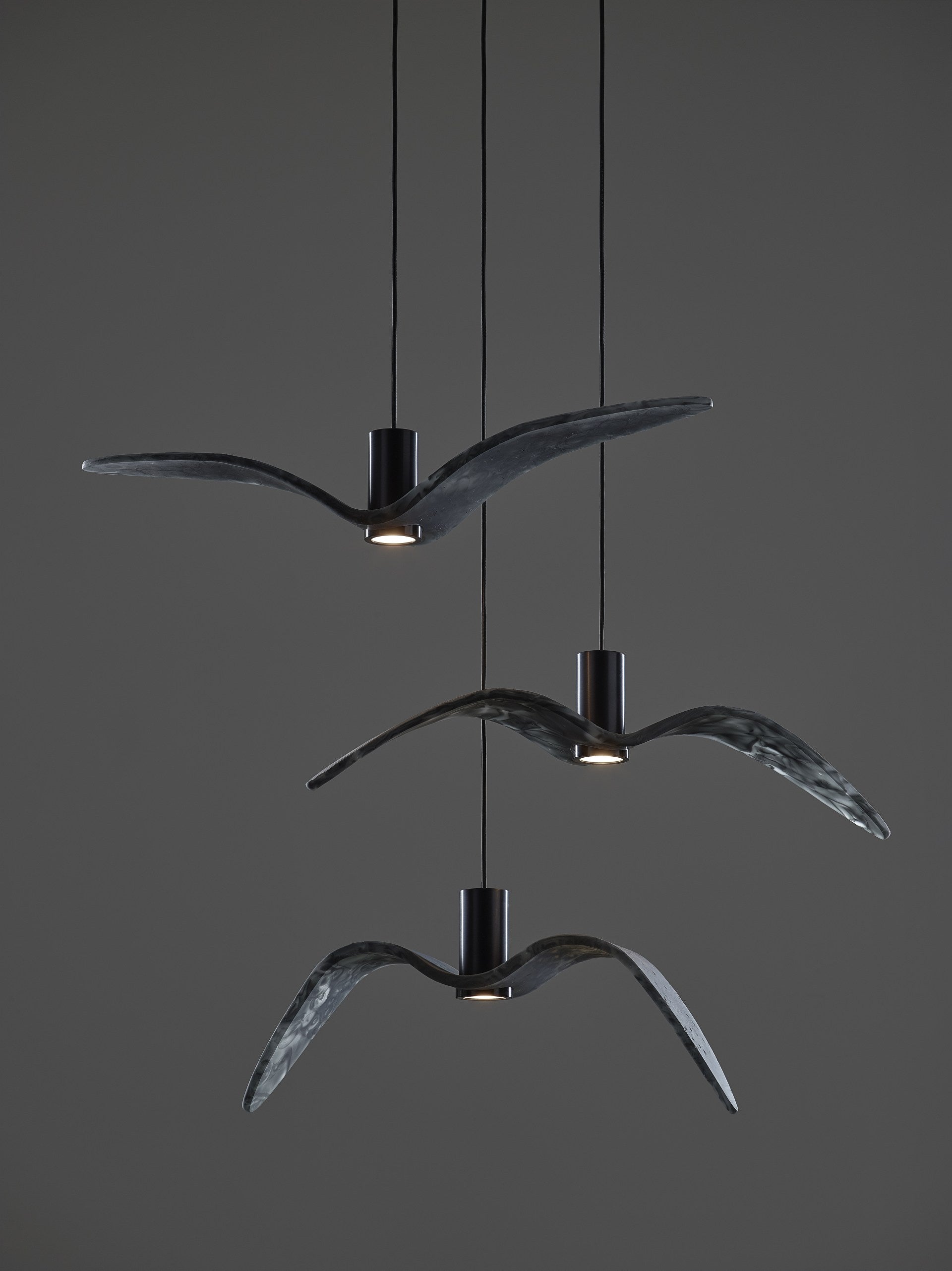 Lampa wisząca zewnętrzna NIGHT BIRDS EXTERIOR szkło
