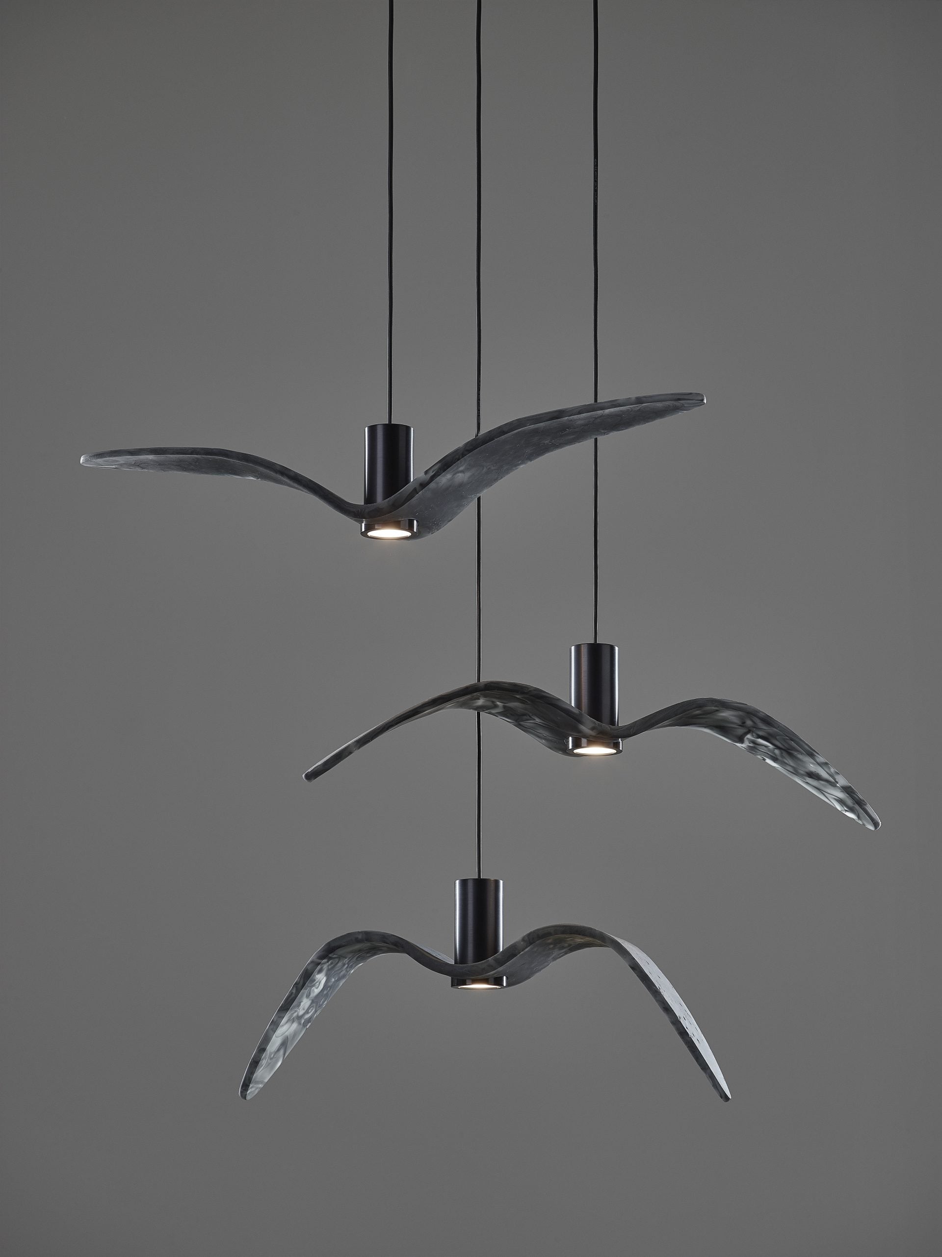 Lampa wisząca zewnętrzna NIGHT BIRDS EXTERIOR szkło