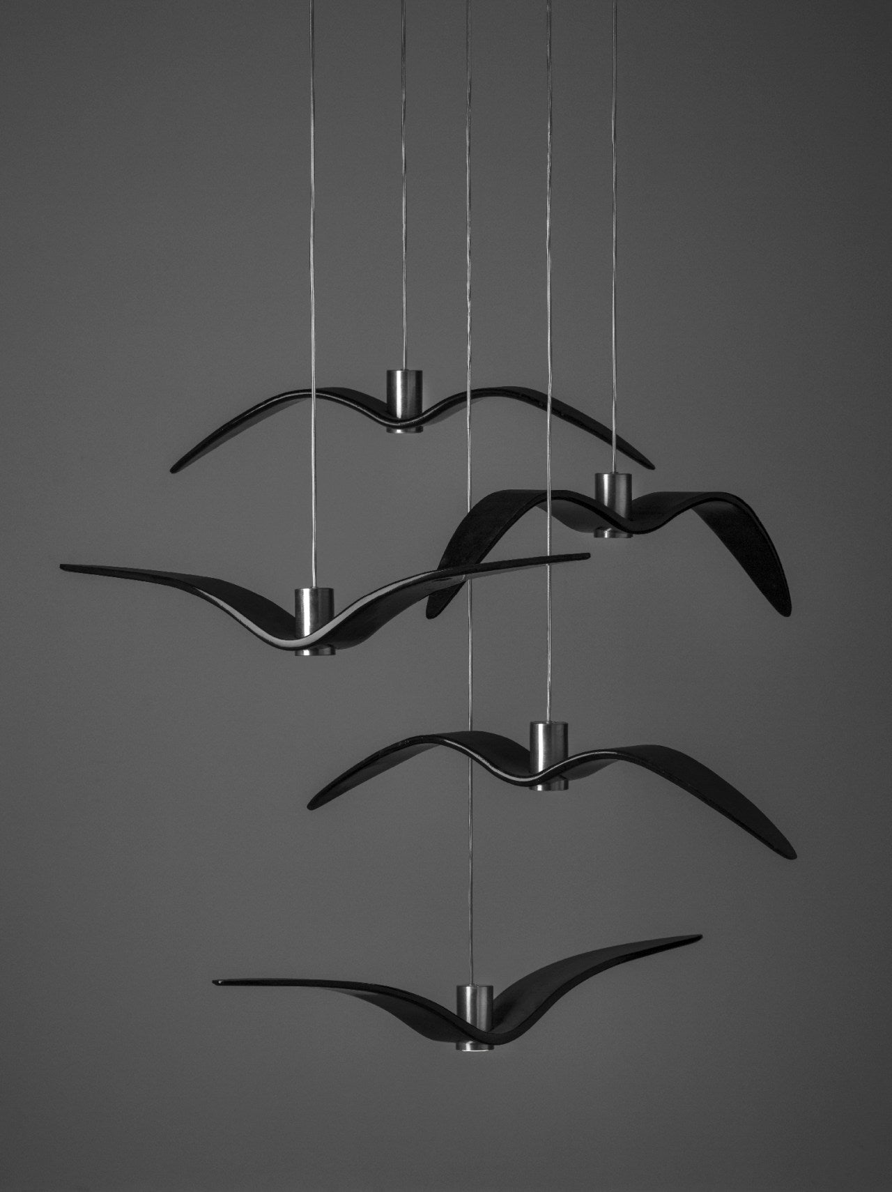 Lampa wisząca NIGHT BIRDS szkło