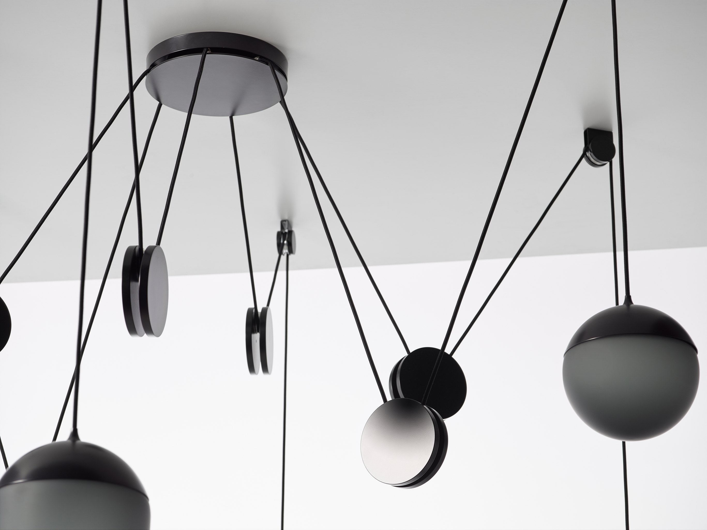 Lampa wisząca PLANETS matowe szkło