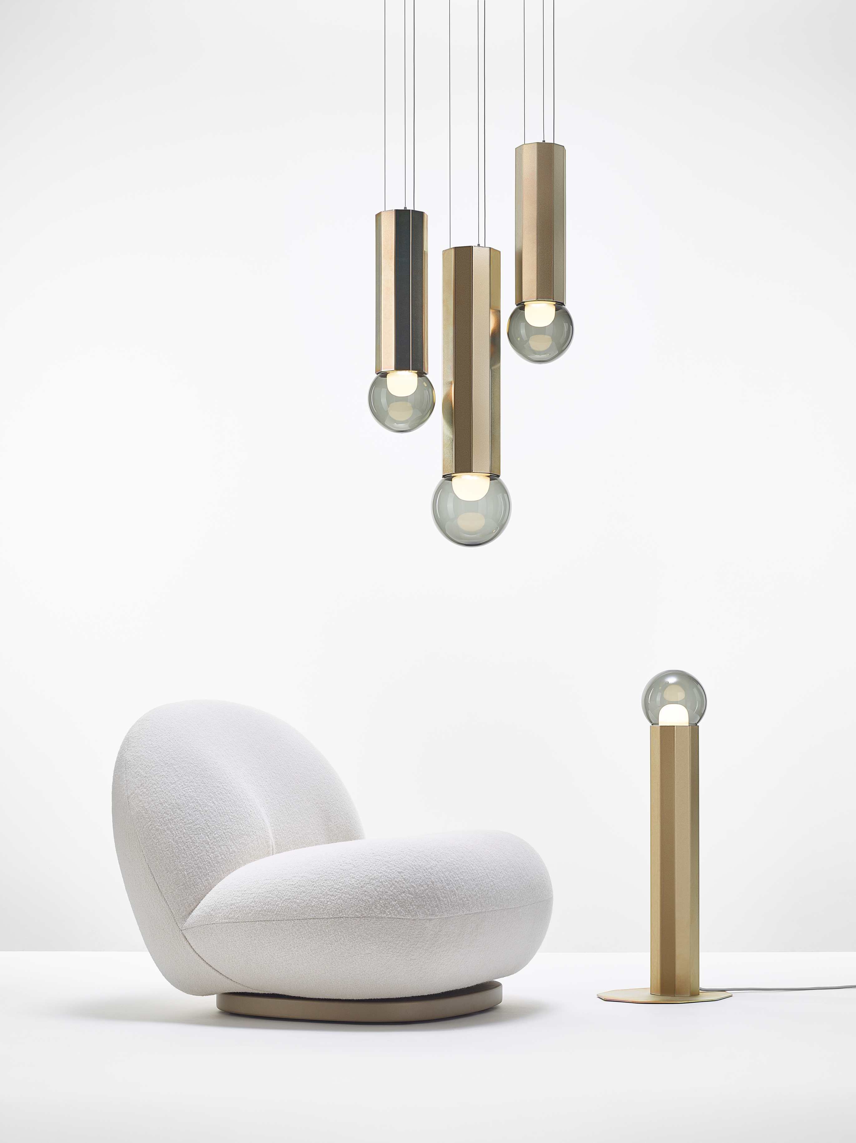 Lampa wisząca PRISMA metalowa oprawa