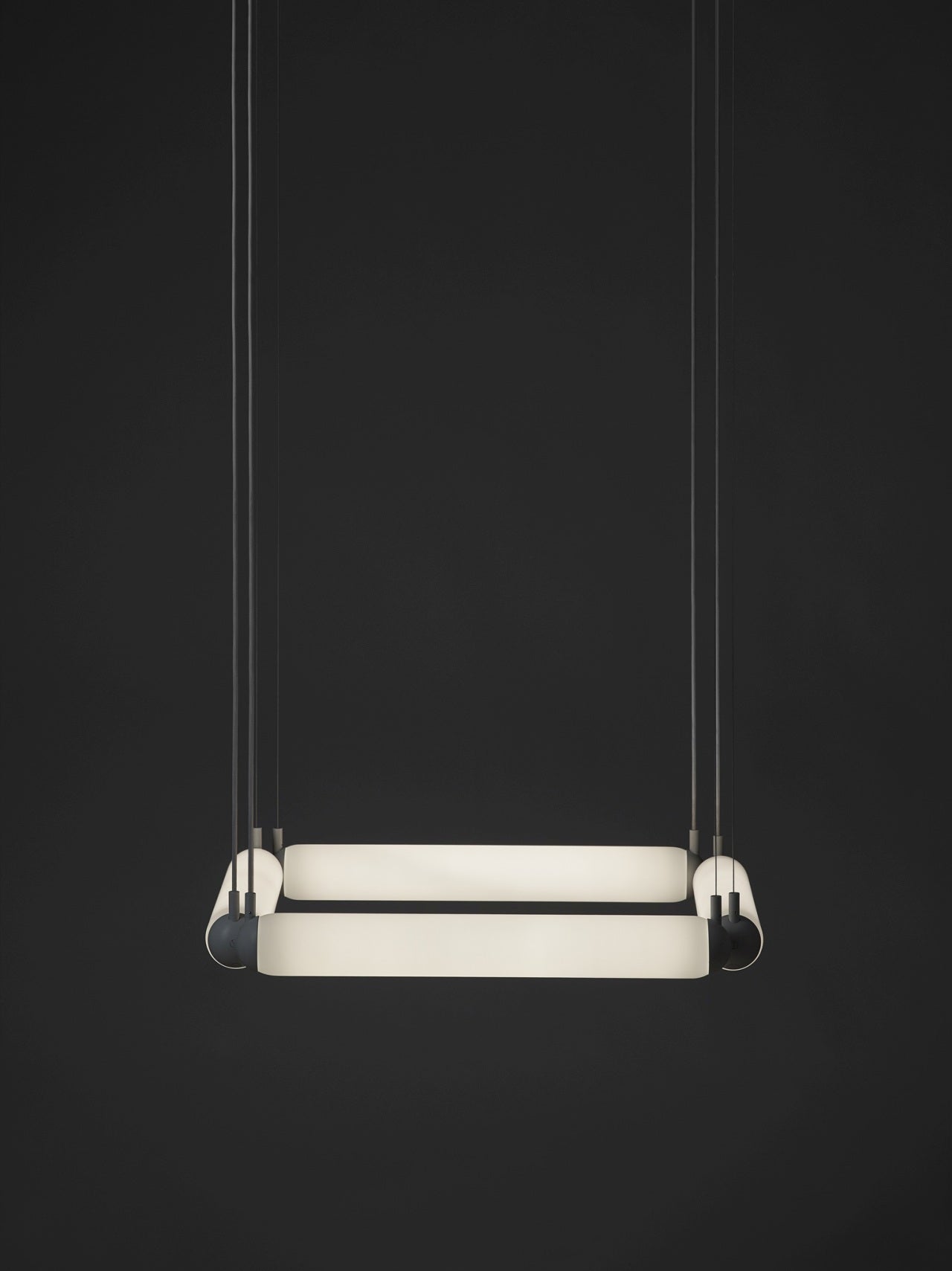 Lampa wisząca PURO CONTOUR - SQUARE szkło matowe