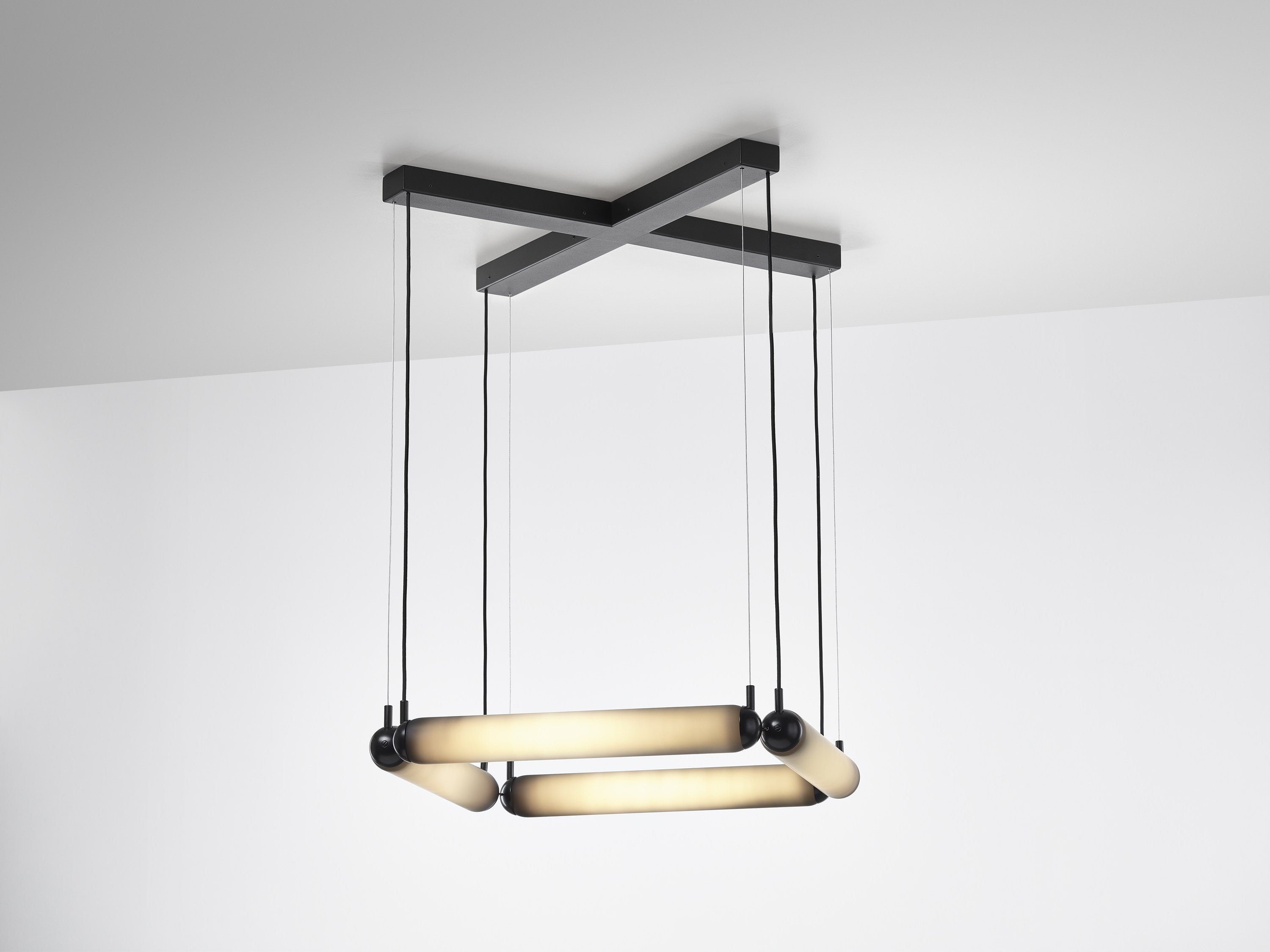 Lampa wisząca PURO CONTOUR - SQUARE szkło matowe
